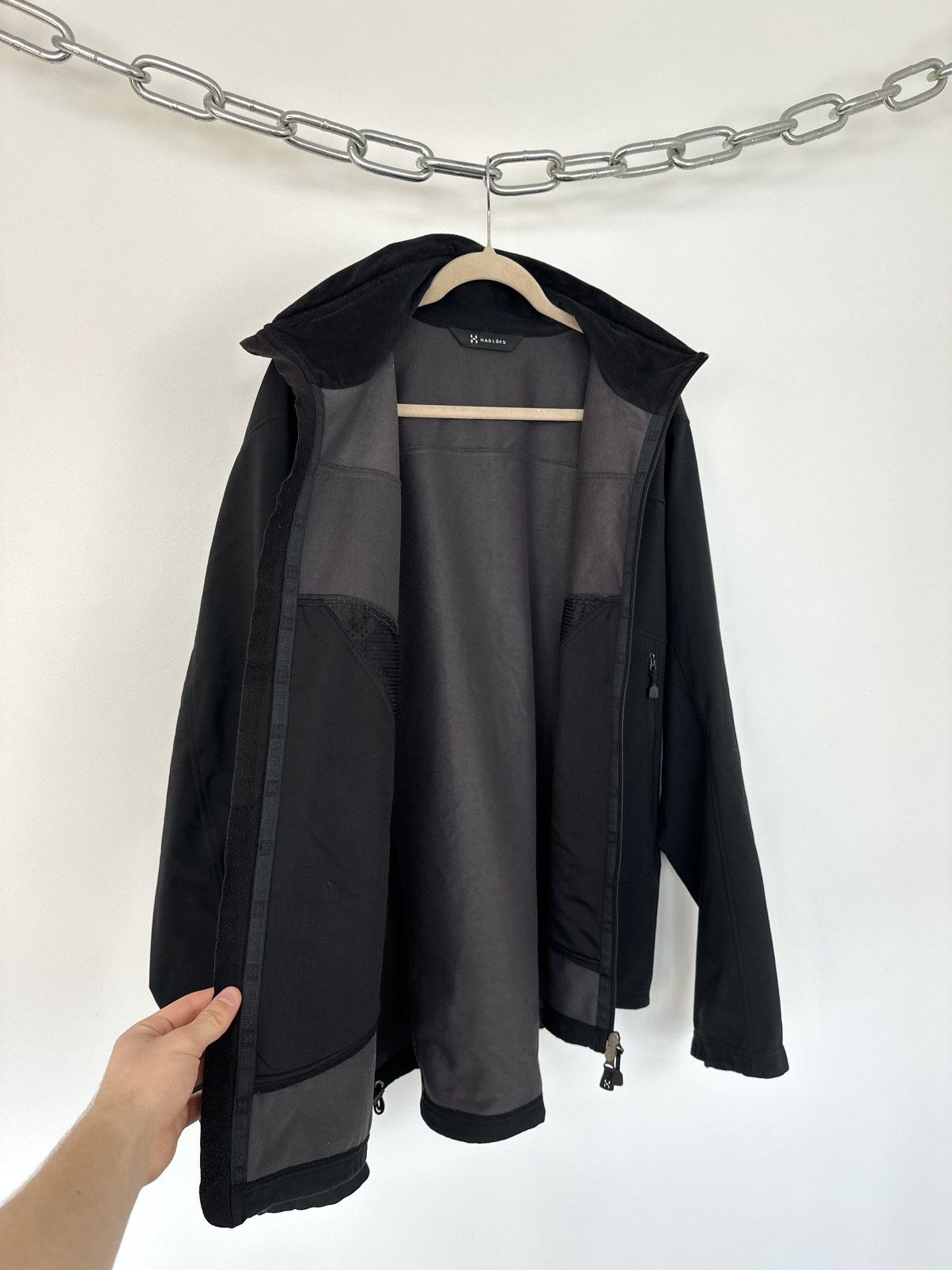Haglofs Vintage Haglofs Gorpcore Hiking Windstopper Softshell Jacket Size US XXL / EU 58 / 5 - 11 Thumbnail