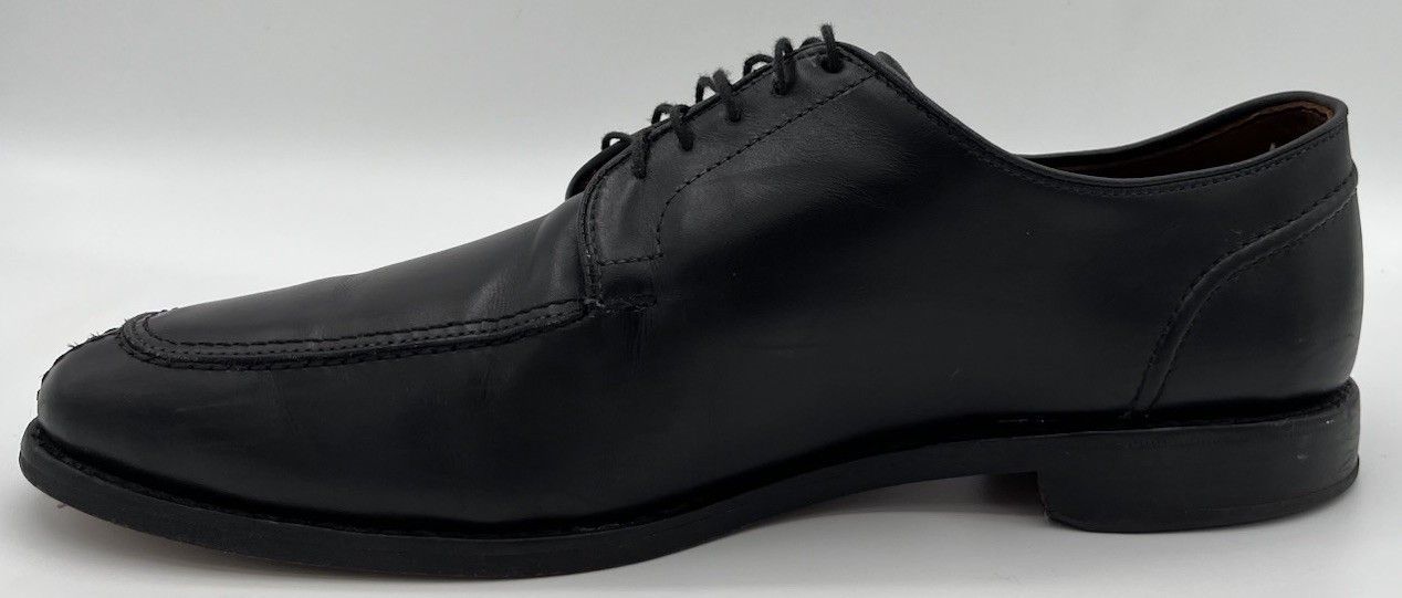 Allen Edmonds Allen Edmonds "LASALLE" Black Leather Split Toe Derby 10D Size US 10 / EU 43 - 5 Thumbnail