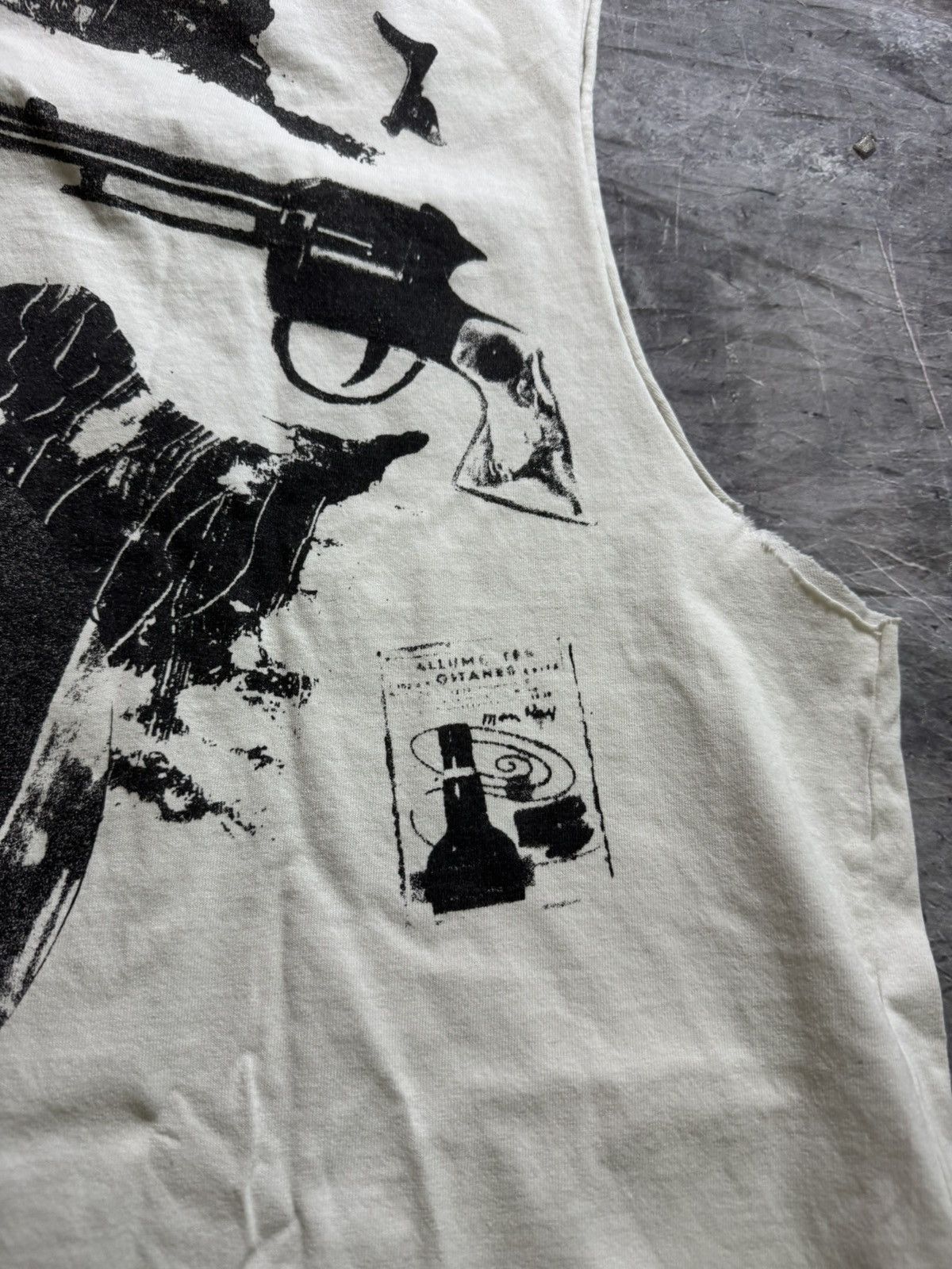 Enfants Riches Deprimes ENFANTS RICHES DEPRIMES ENDLESS BLOCKADES CUT OFF T-SHIRT Size US XXL / EU 58 / 5 - 8 Thumbnail