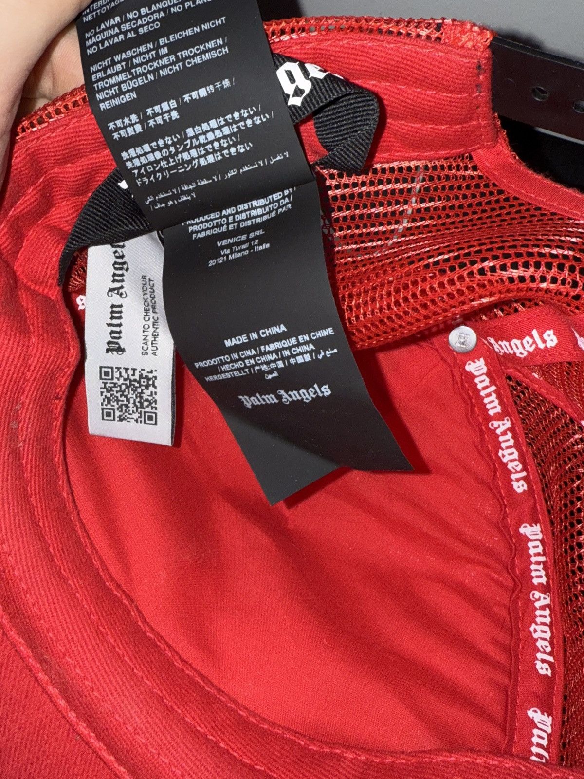 Palm Angels Palm angels red/white cap Size ONE SIZE - 5 Thumbnail