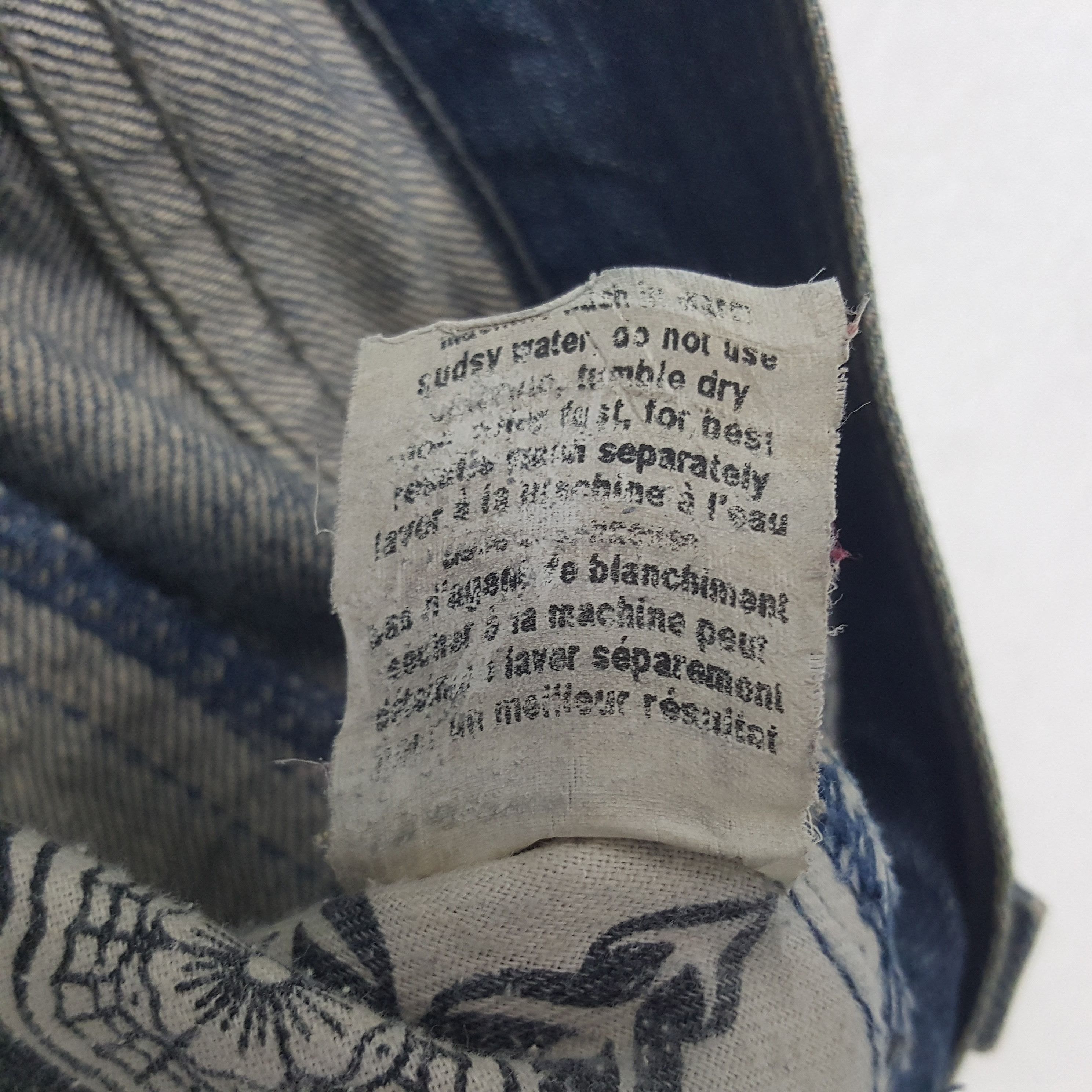 Stussy × Vintage Vintage Stussy American Brand Streetwear Denim Jeans Size US 33 - 9 Thumbnail