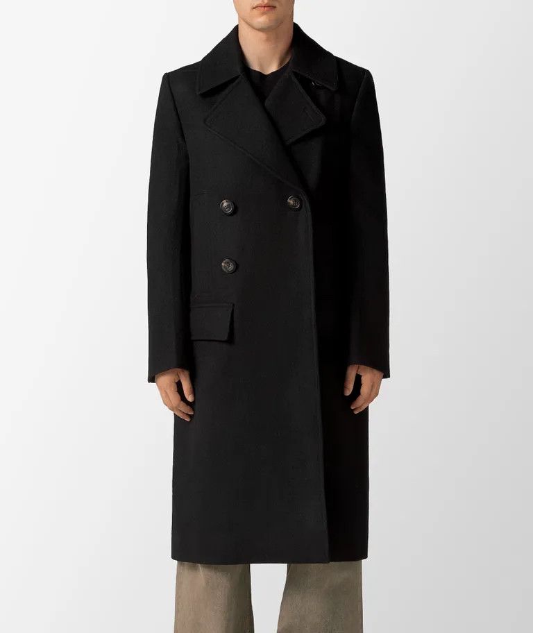 Rick Owens Rick Owens Slim Drella Wool Coat Black 52 Size US L / EU 52-54 / 3 - 1 Thumbnail