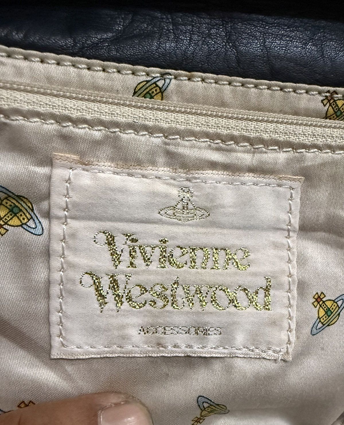 Vivienne Westwood Vivienne Westwood Crossbody Bag Leather Black Size ONE SIZE - 11 Thumbnail
