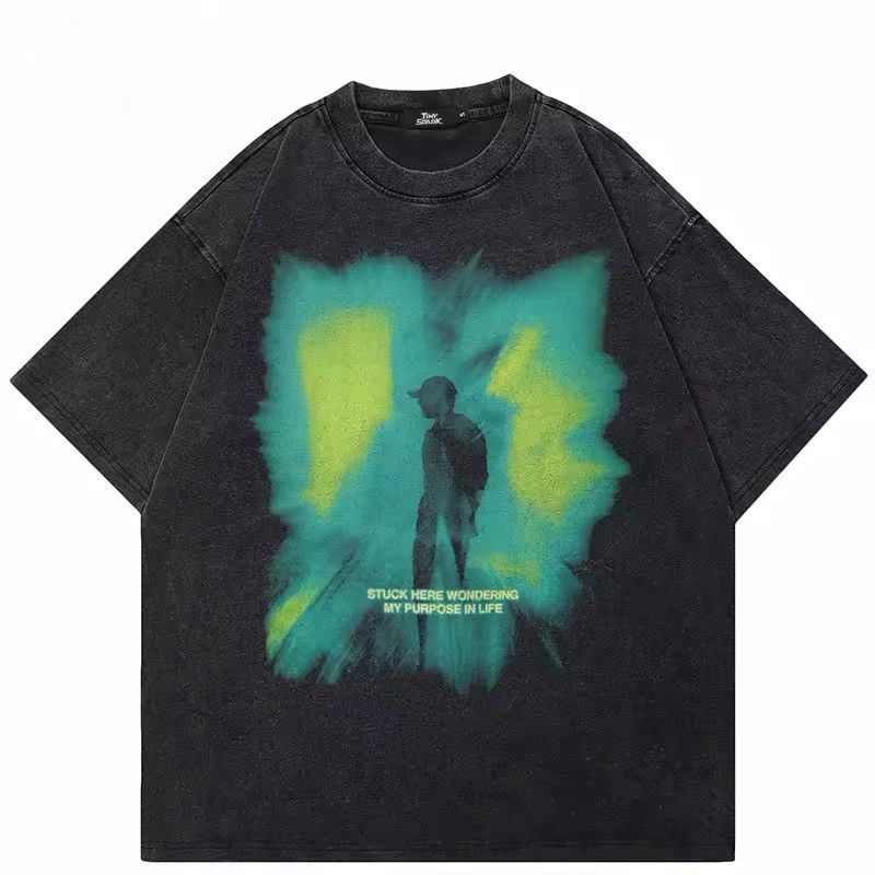 Designer × Vintage Hip Hop Design Streetwear Retro Graphic T Shirt Size US S / EU 44-46 / 1 - 1 Thumbnail