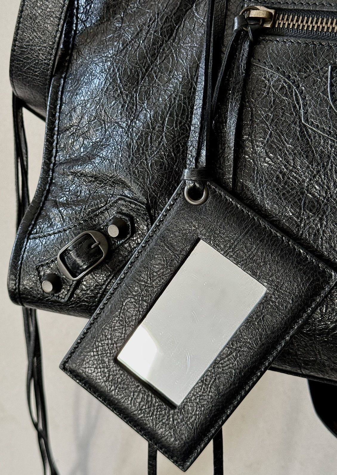 Balenciaga Balenciaga - SS19/22 - Classic Le City Motorcycle - Lambskin Size ONE SIZE - 6 Thumbnail
