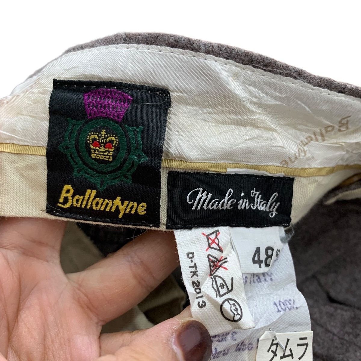 Ballantyne Vintage 80s BALLANTYNE Scottish Brand Wool Casual Pants Size US 30 / EU 46 - 7 Thumbnail