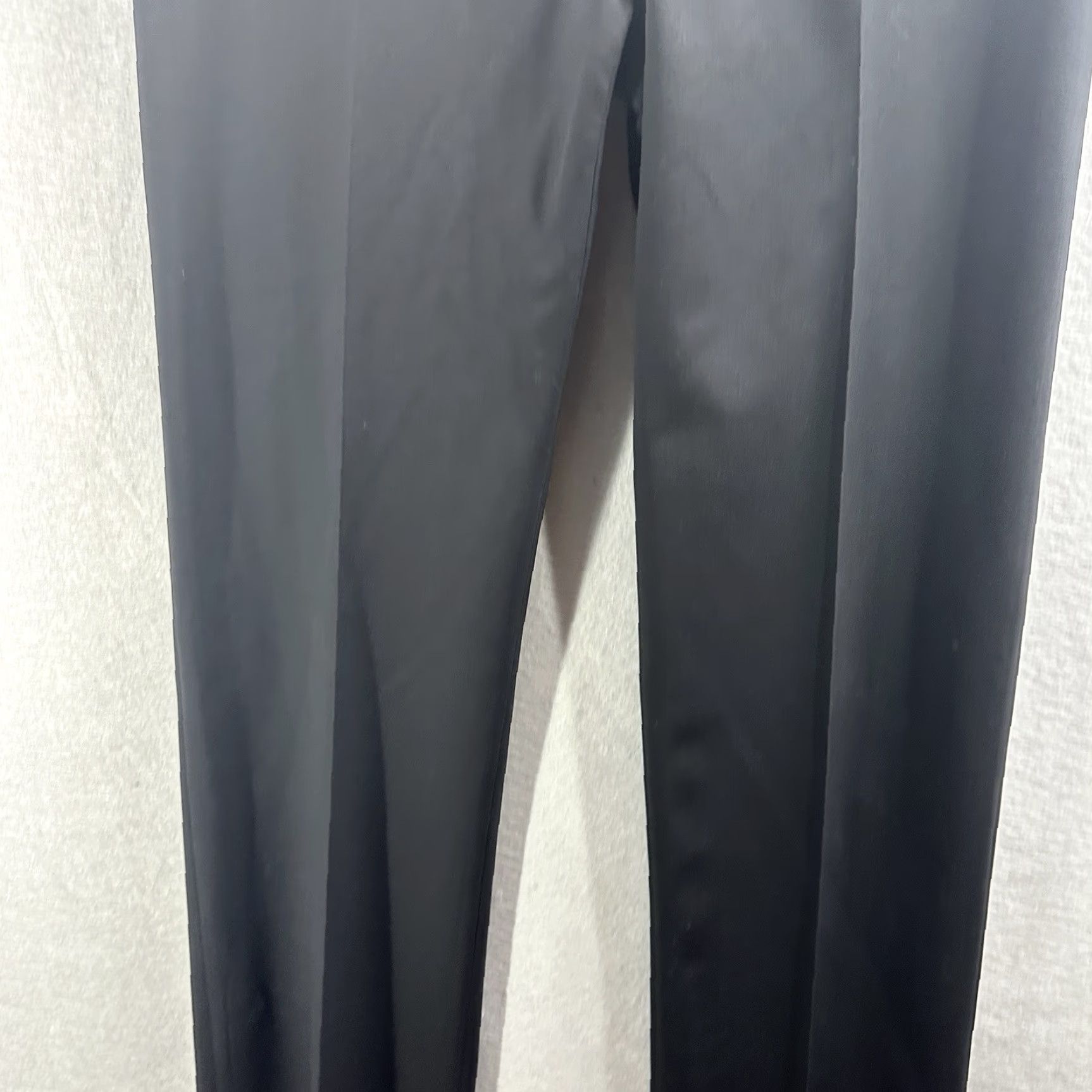 Vintage VINTAGE Theyskens' Theory Pants Womens Large Black High Waist Trouser Minimalist Quiet Luxury Dress Pants Size 30" / US 8 / IT 44 - 4 Thumbnail