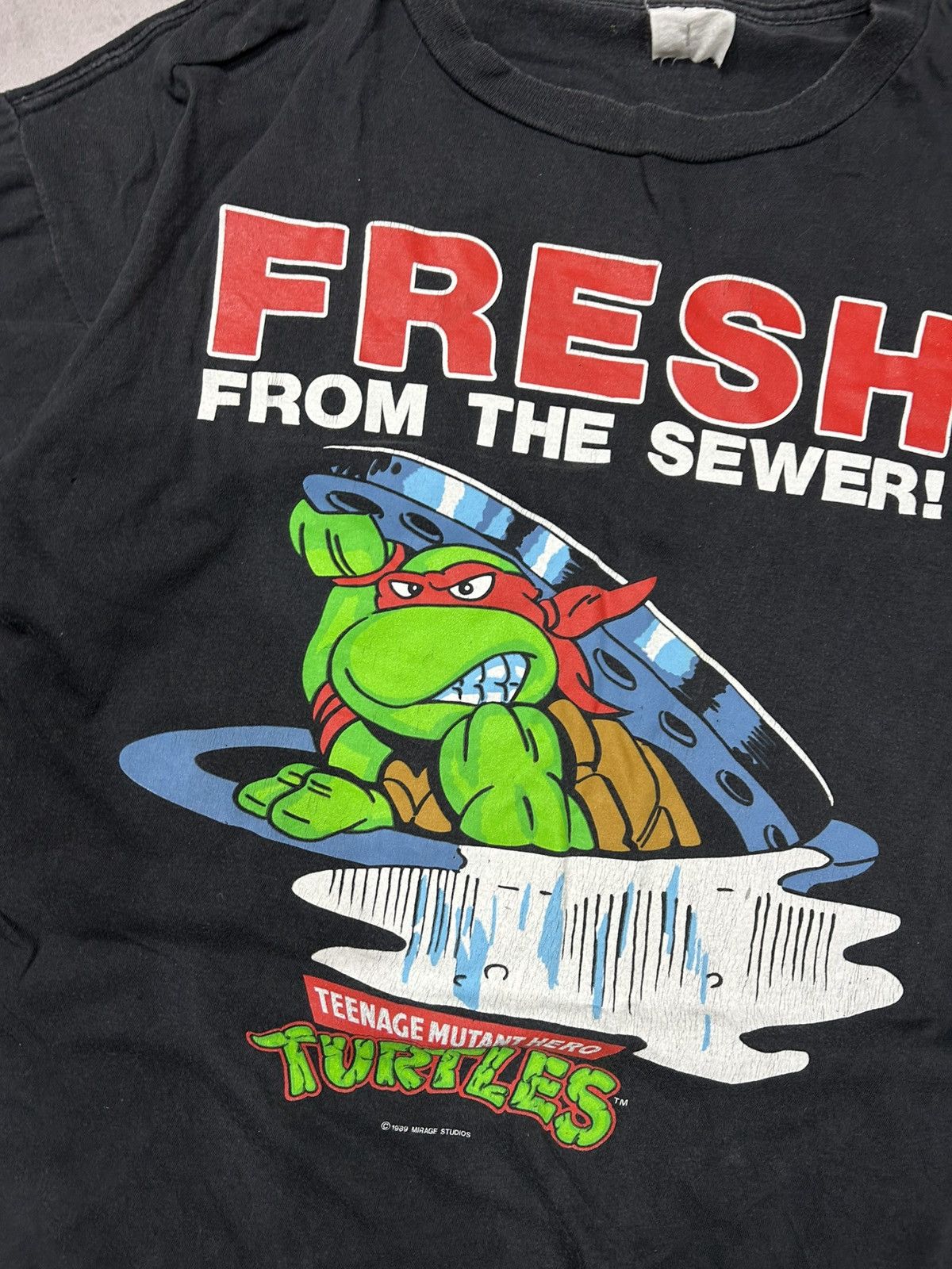Cartoon Network Vintage 1989 Teenage Mutant Ninja Turtles Hero Fresh Tee Size US S / EU 44-46 / 1 - 4 Thumbnail