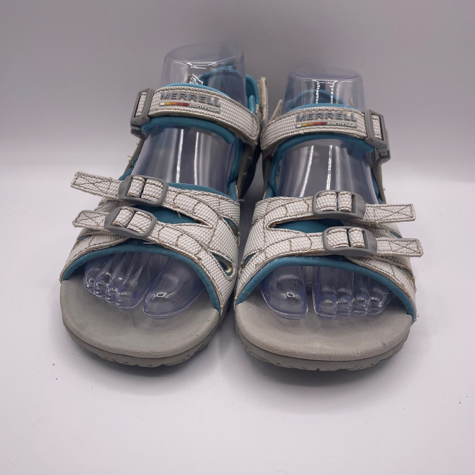 Merrell Merrell Waterpro Merced Aqua Sandals Outdoors Blue Womens 7 Size US 7 / IT 37 - 3 Thumbnail