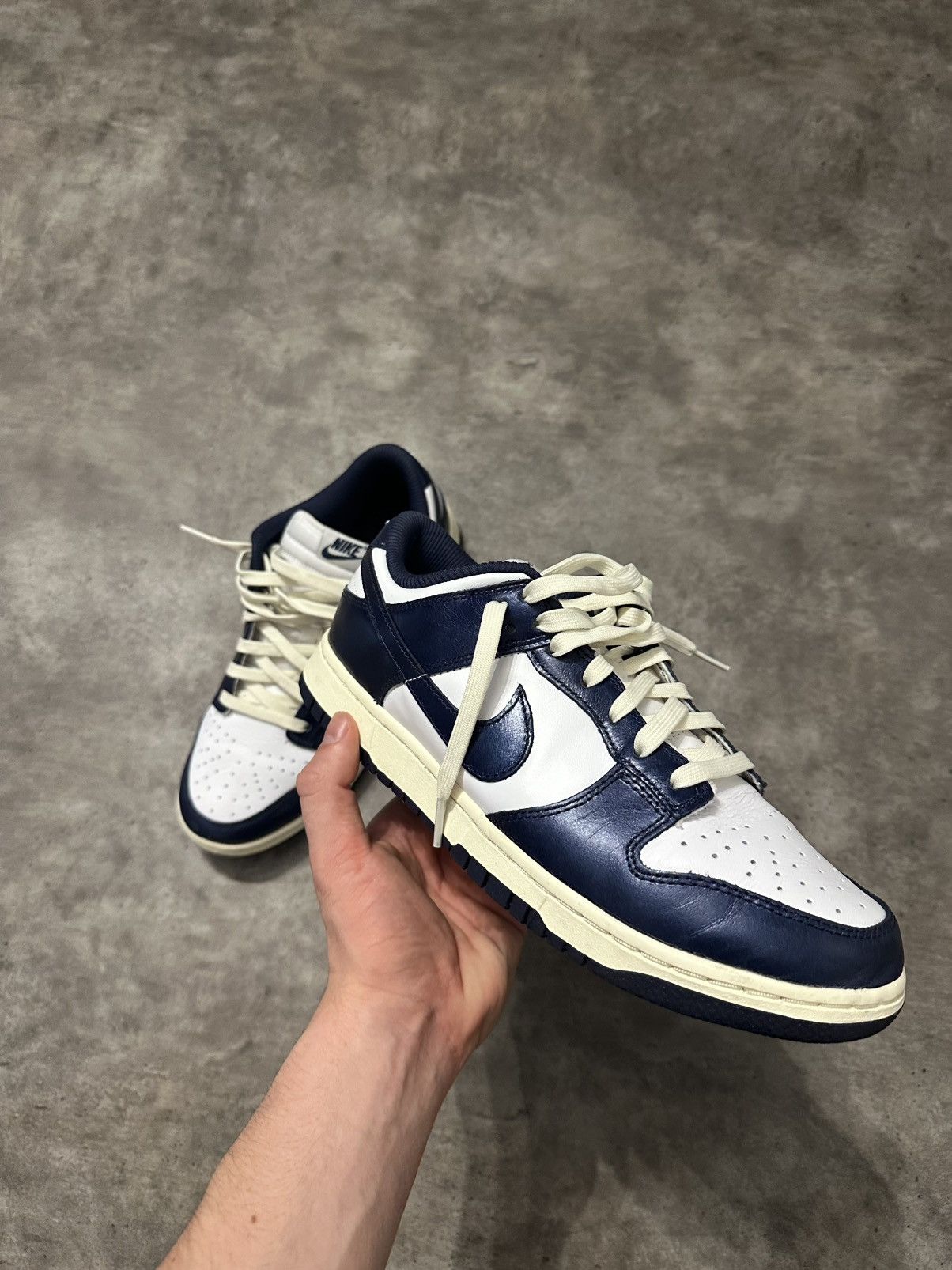 Nike Nike dunk navy blue Size US 9.5 / EU 42-43 - 4 Thumbnail