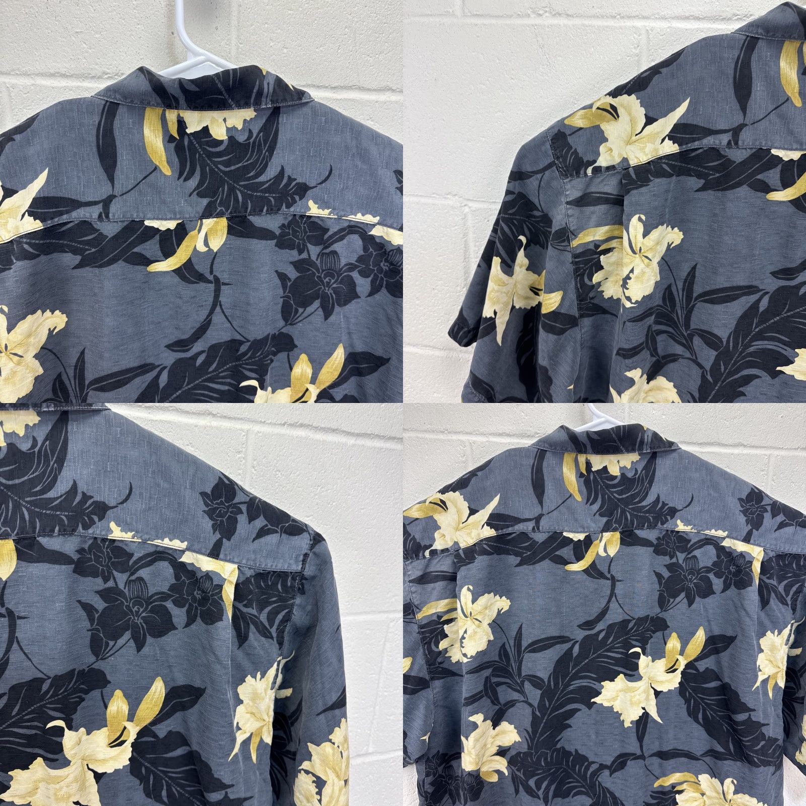 Tommy Bahama VINTAGE Tommy Bahama Floral Silk Button-Down Camp Shirt Mens XL Beach Size US XL / EU 56 / 4 - 9 Thumbnail