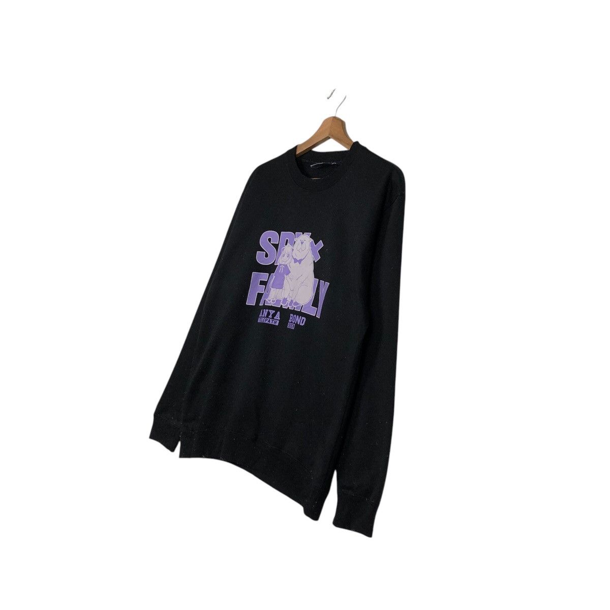 Cartoon Network × Japanese Brand 📌Vintage Sweatshirt Cartoon Spy Family Big Logo Size US L / EU 52-54 / 3 - 3 Thumbnail