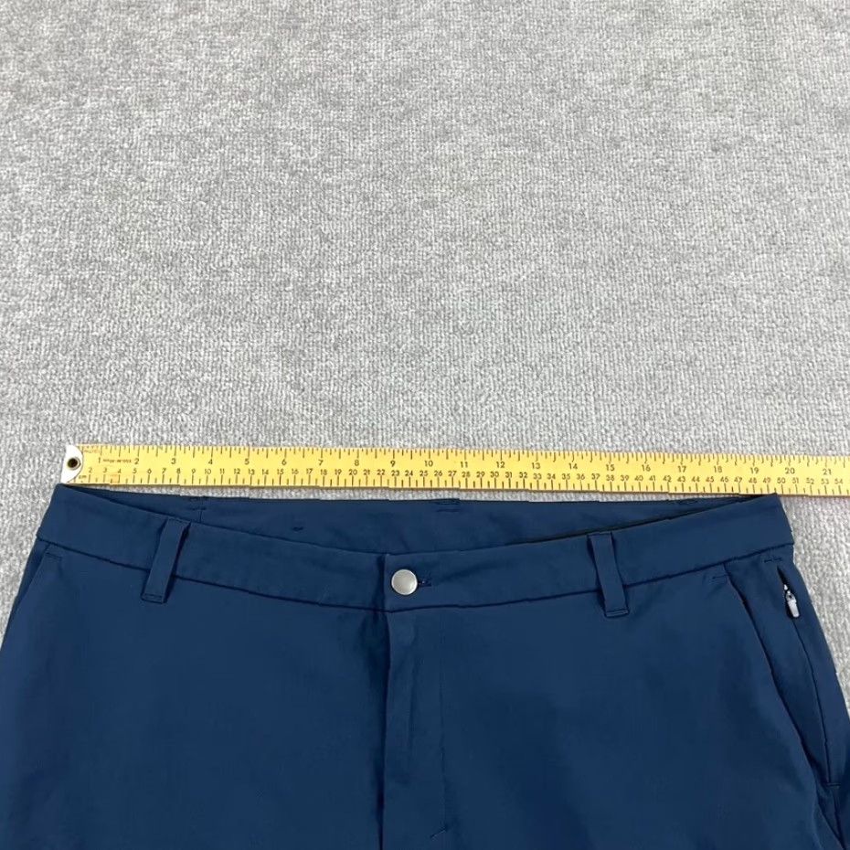 Lululemon LULULEMON Pants Men 38 x 33 Blue Commission Warpstreme Golf Casual Travel M5AEYS Size US 38 / EU 54 - 4 Thumbnail