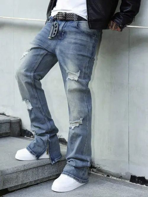 Other Stacked denim jeans DRIP Size US 30 / EU 46 - 3 Thumbnail