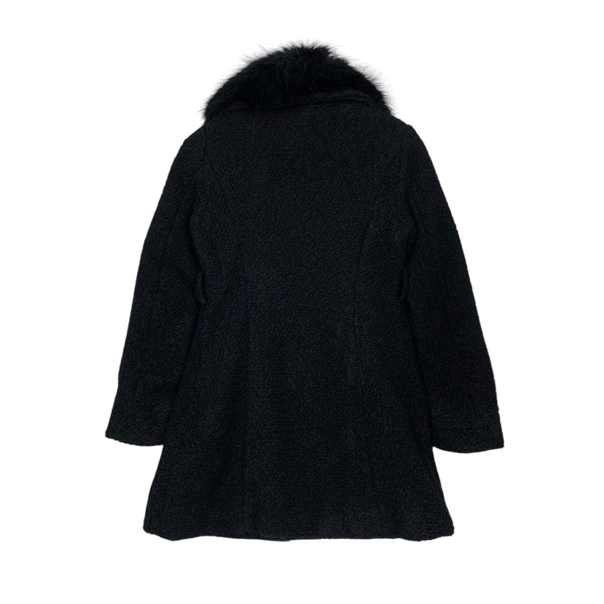 Japanese Brand Japanese Brand Rienda Fur Wool Coat Size S / US 4 / IT 40 - 7 Thumbnail