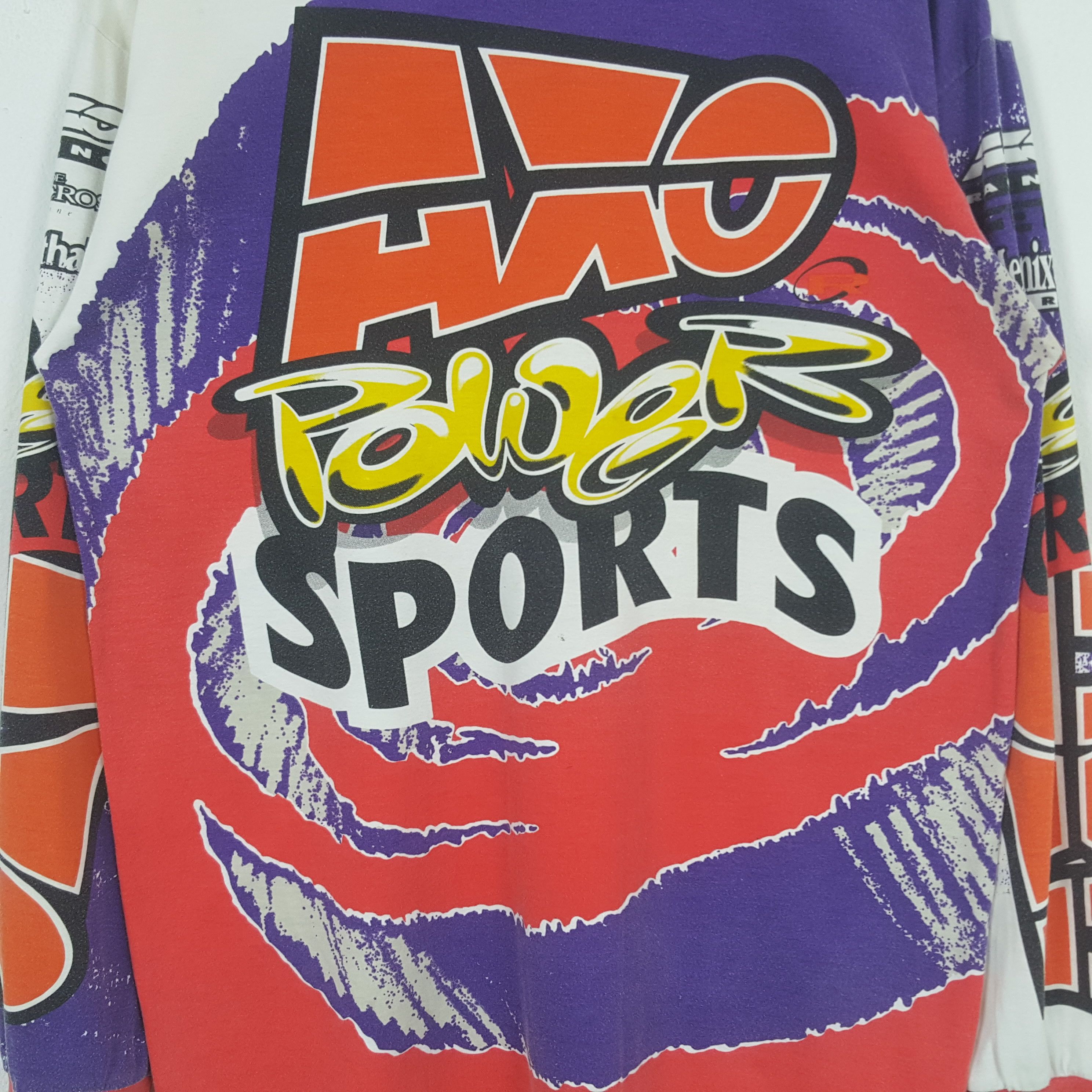 Vintage Vintage Axo Power Sports Motorsports Racing Tshirt C276N78 Size US L / EU 52-54 / 3 - 2 Thumbnail