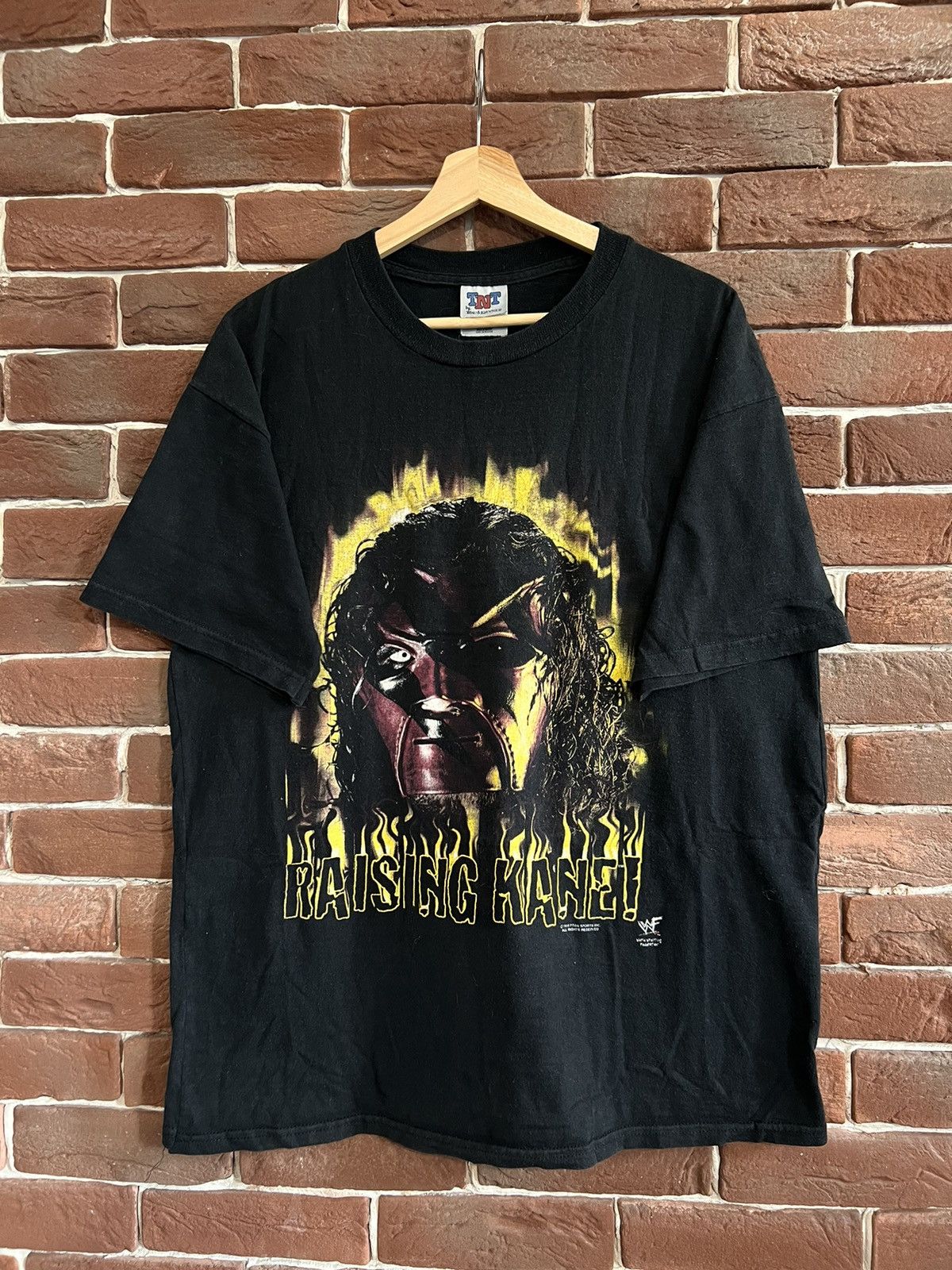 Vintage Vintage 1998 WWE WWF Kane Welcome To Nightmare Vintage Tee Size US XL / EU 56 / 4 - 1 Thumbnail