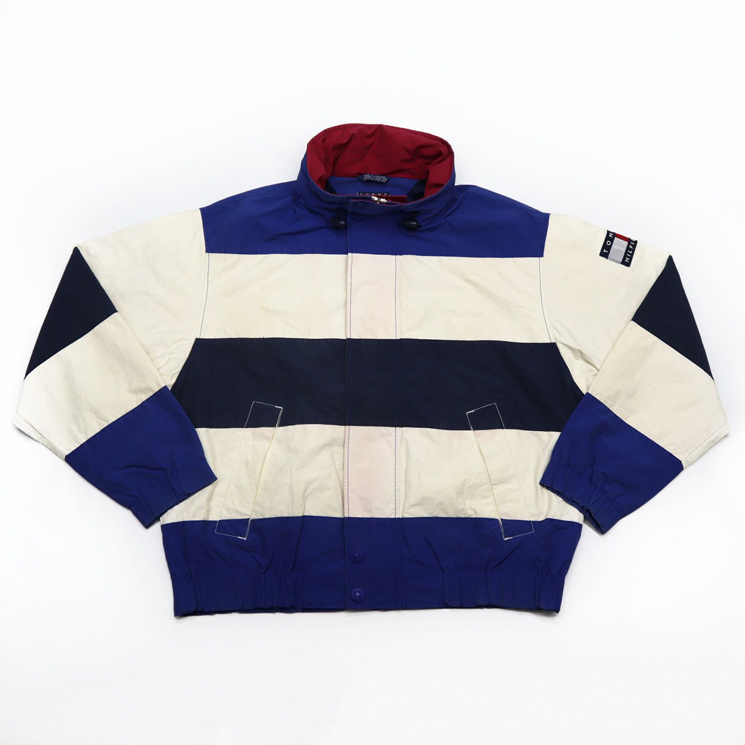 TOMMY HILFIGER Sailing Gear Windbreaker Color Block Jacket