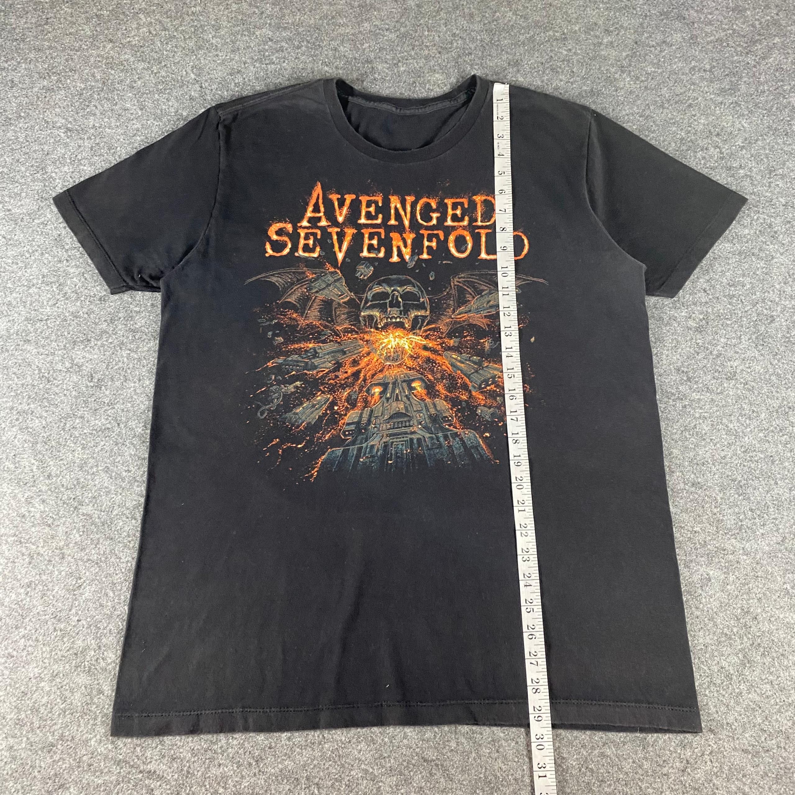 Band Tees Vintage Avenged Sevenfold Band Tshirt Size US L / EU 52-54 / 3 - 4 Thumbnail