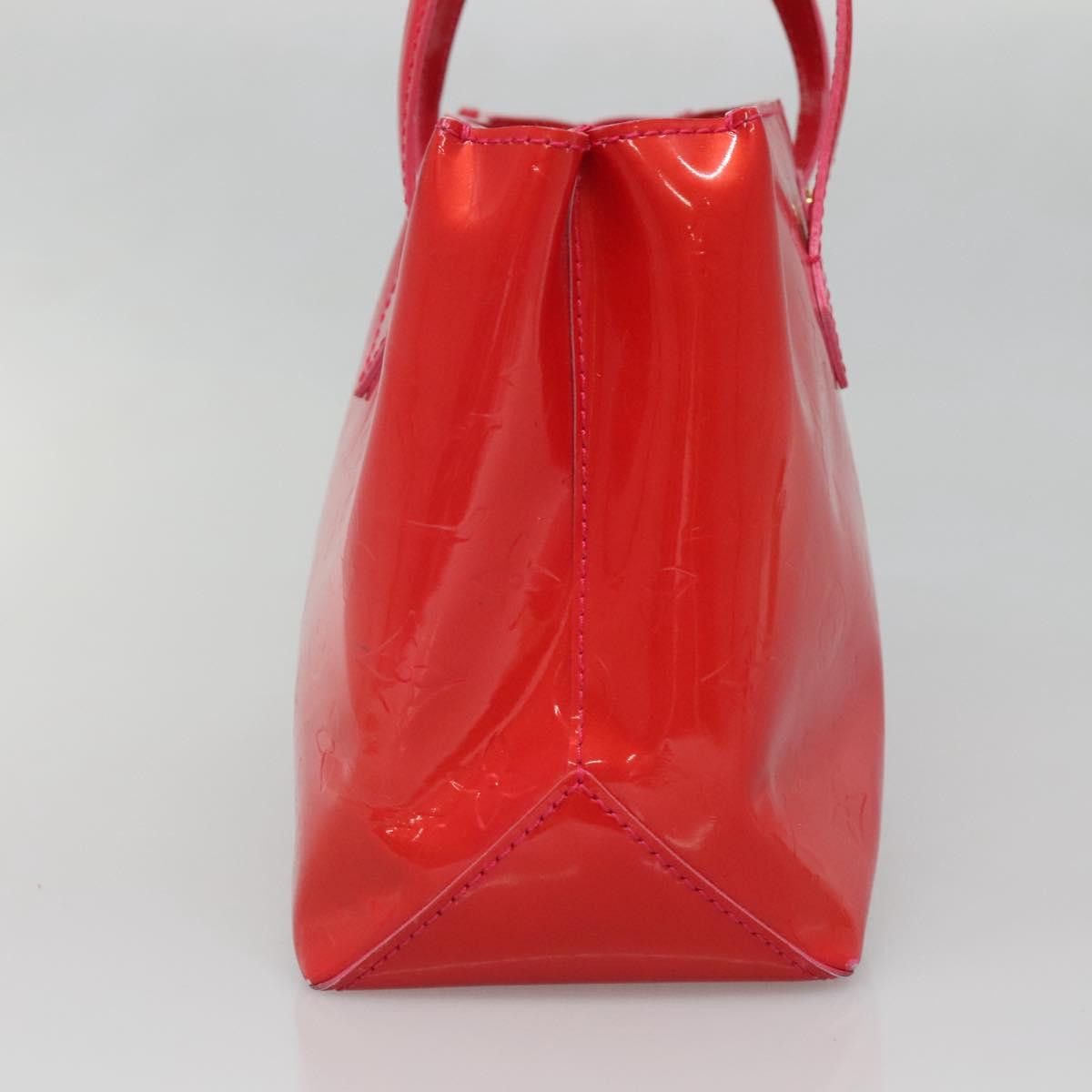 Louis Vuitton LOUIS VUITTON Vernis Wilshire Boulevard Hand Bag Rose Pop Size ONE SIZE - 4 Thumbnail
