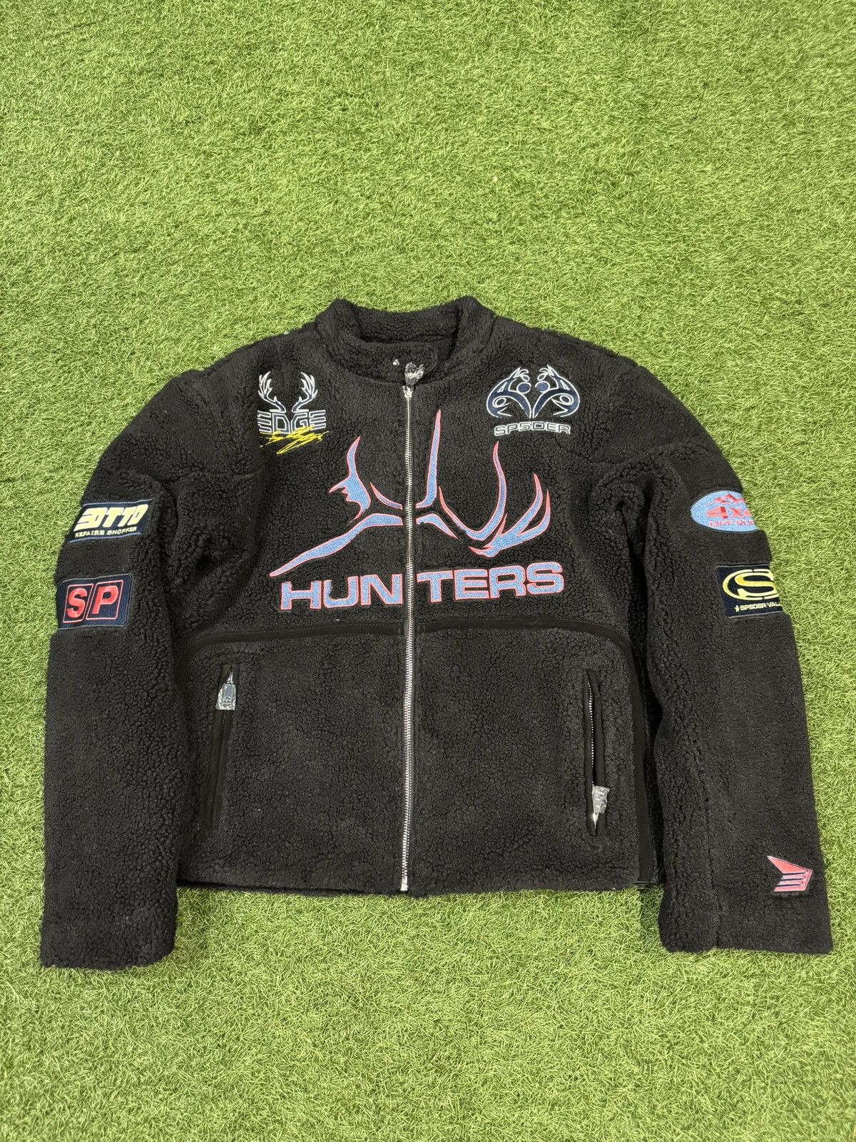 Sp5der Sp5der Worldwide Sherpa Hunter Moto Jacket Size US S / EU 44-46 / 1 - 1 Thumbnail