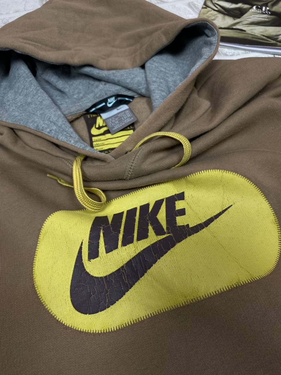Nike Vintage Nike Hoodie Medium Brown Fleece Travis Scott Size XL Size US XL / EU 56 / 4 - 9 Thumbnail