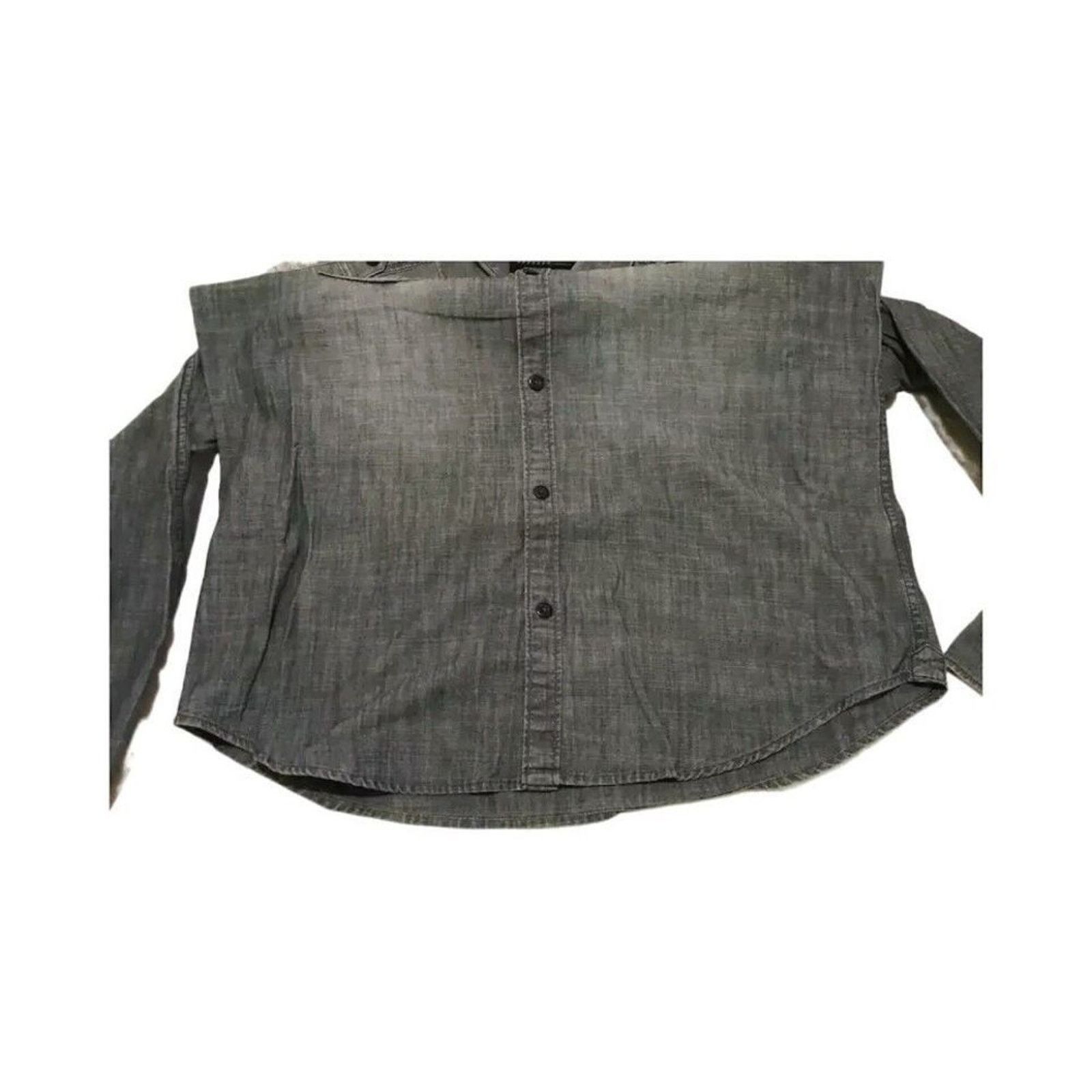 Angelo Litrico Angelo Litrico Men's Shirt Blue Denim Long Button-Up XL Size US XL / EU 56 / 4 - 2 Thumbnail