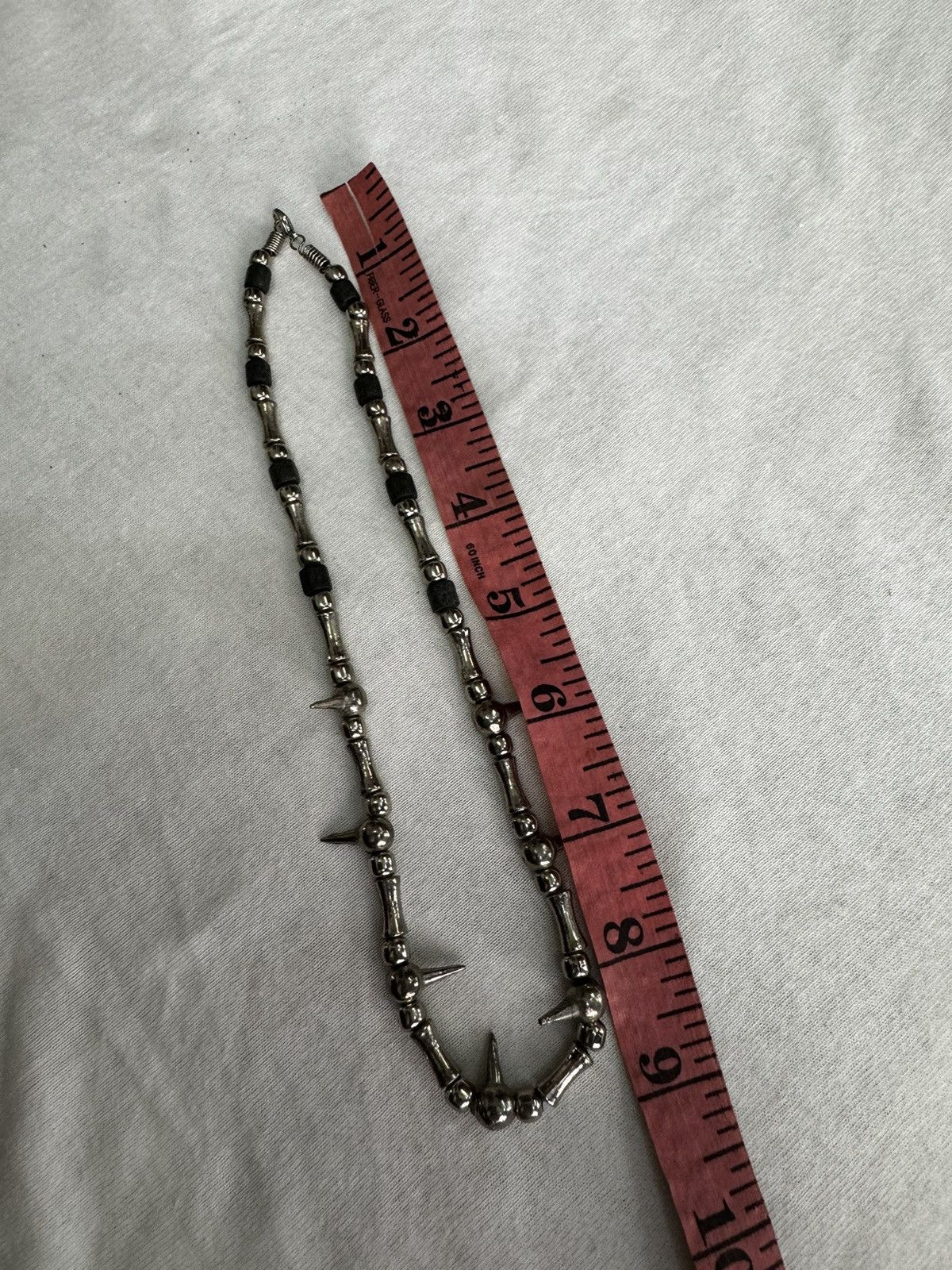 Jewelry METAL SPIKES BEADED NECKLACE Size ONE SIZE - 8 Thumbnail