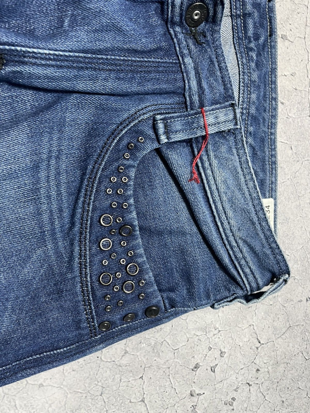 Diesel Diesel Big Logo Jeans Denim Rare Luxury Y2K Hype Size 33x34 Size US 33 - 5 Thumbnail