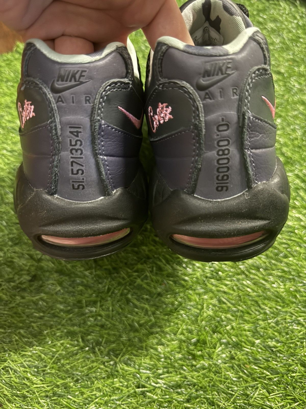 Corteiz × Nike Cortiez Air Max 95 Pink beam nikes Size US 8 / EU 41 - 4 Thumbnail