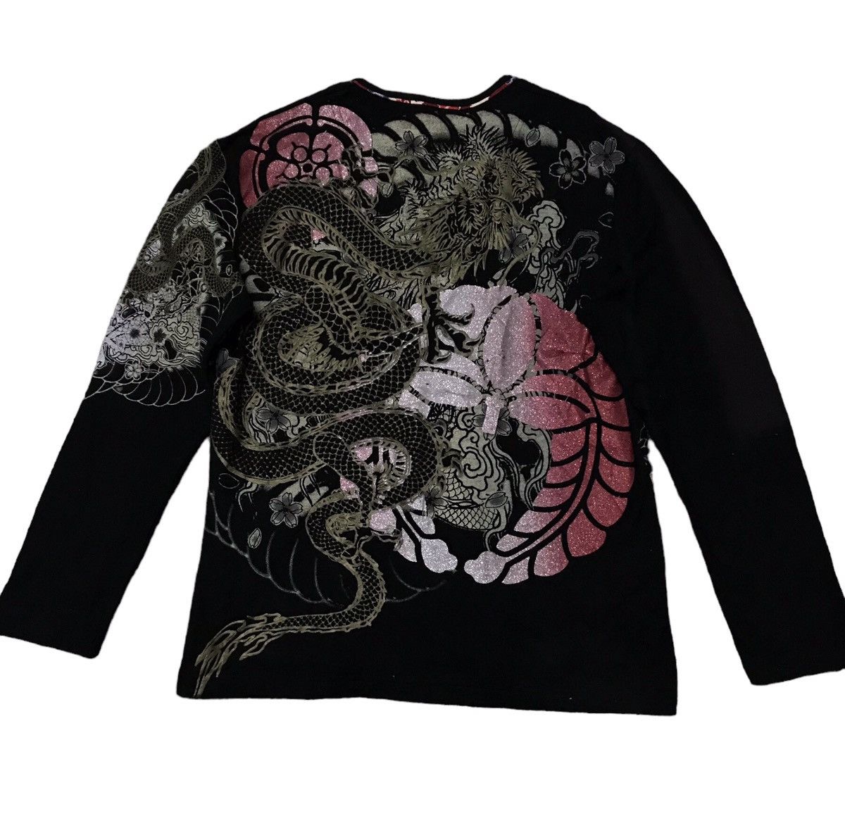 Japanese Brand 🔥🔥BEST OFFER🔥🔥 Japanese Sukajan Dragon Ovp Embroidery Shirt Size US L / EU 52-54 / 3 - 11 Thumbnail