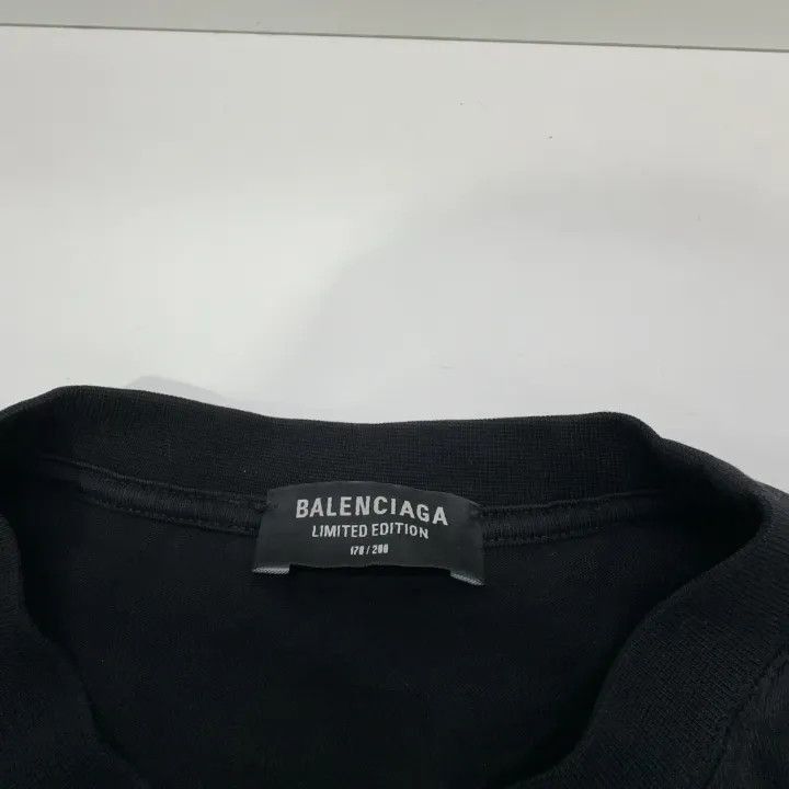 Balenciaga Balenciaga SS21 Printed Long Sleeve T-Shirt 0079-2507 Size US S / EU 44-46 / 1 - 4 Thumbnail