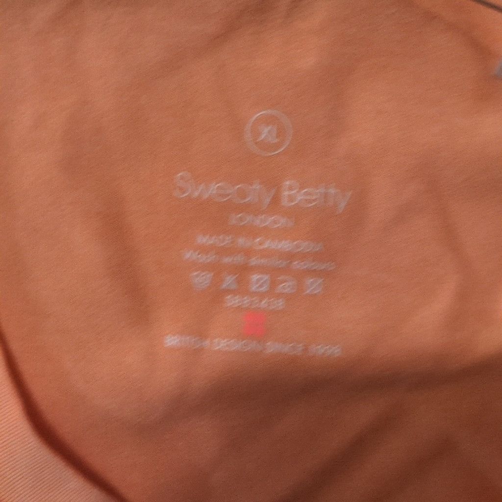 Sweaty Betty Sweaty Betty tangerine orange Gary romper size XL Size 35" - 6 Thumbnail
