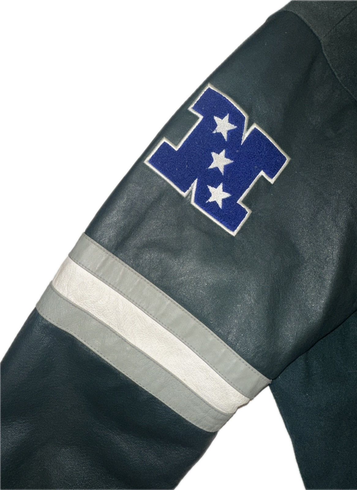 NFL Philadelphia Eagles Double Sided Varsity Jacket Size US XL / EU 56 / 4 - 6 Thumbnail