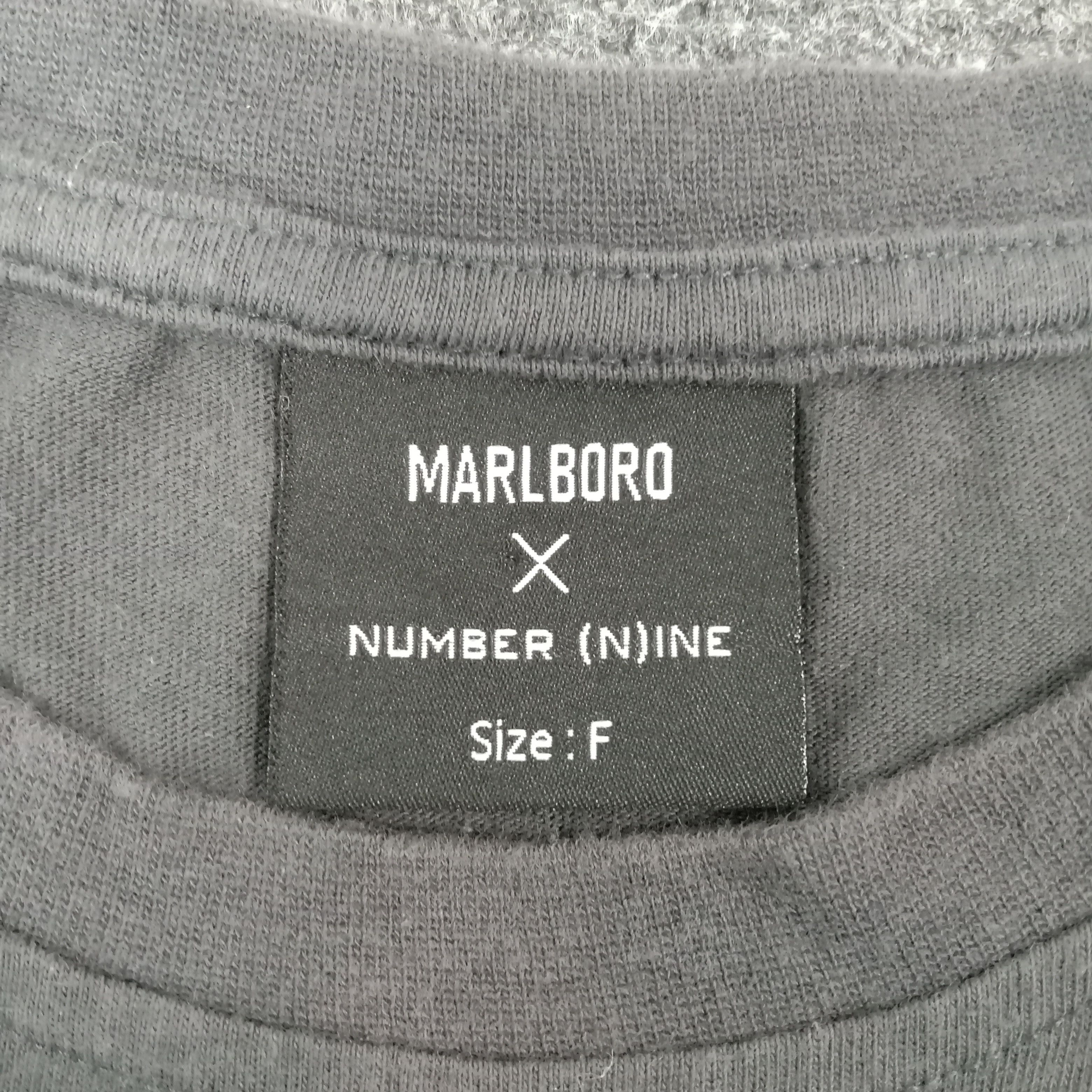 Number (N)ine Marlboro X Number (N)ine Japanese Brand Tshirt C299N51 Size US L / EU 52-54 / 3 - 3 Thumbnail