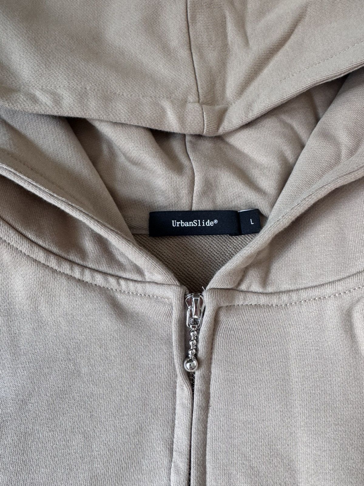 Other Tan and cream cropped hoodie Size L Size L / US 10 / IT 46 - 5 Thumbnail
