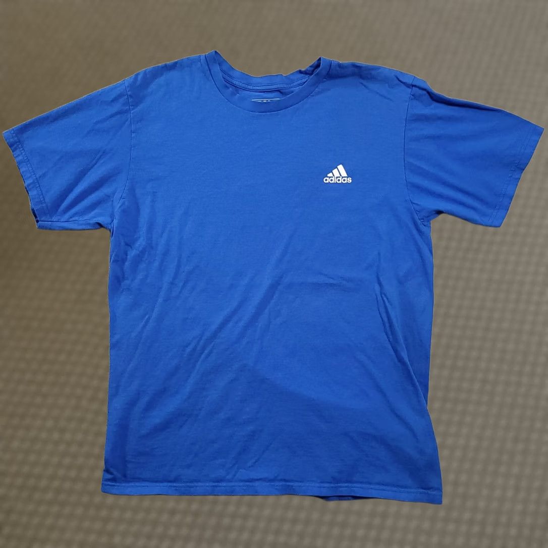 Adidas adidas Shirt Mens S Blue The Tee Men Logo Size US S / EU 44-46 / 1 - 1 Thumbnail