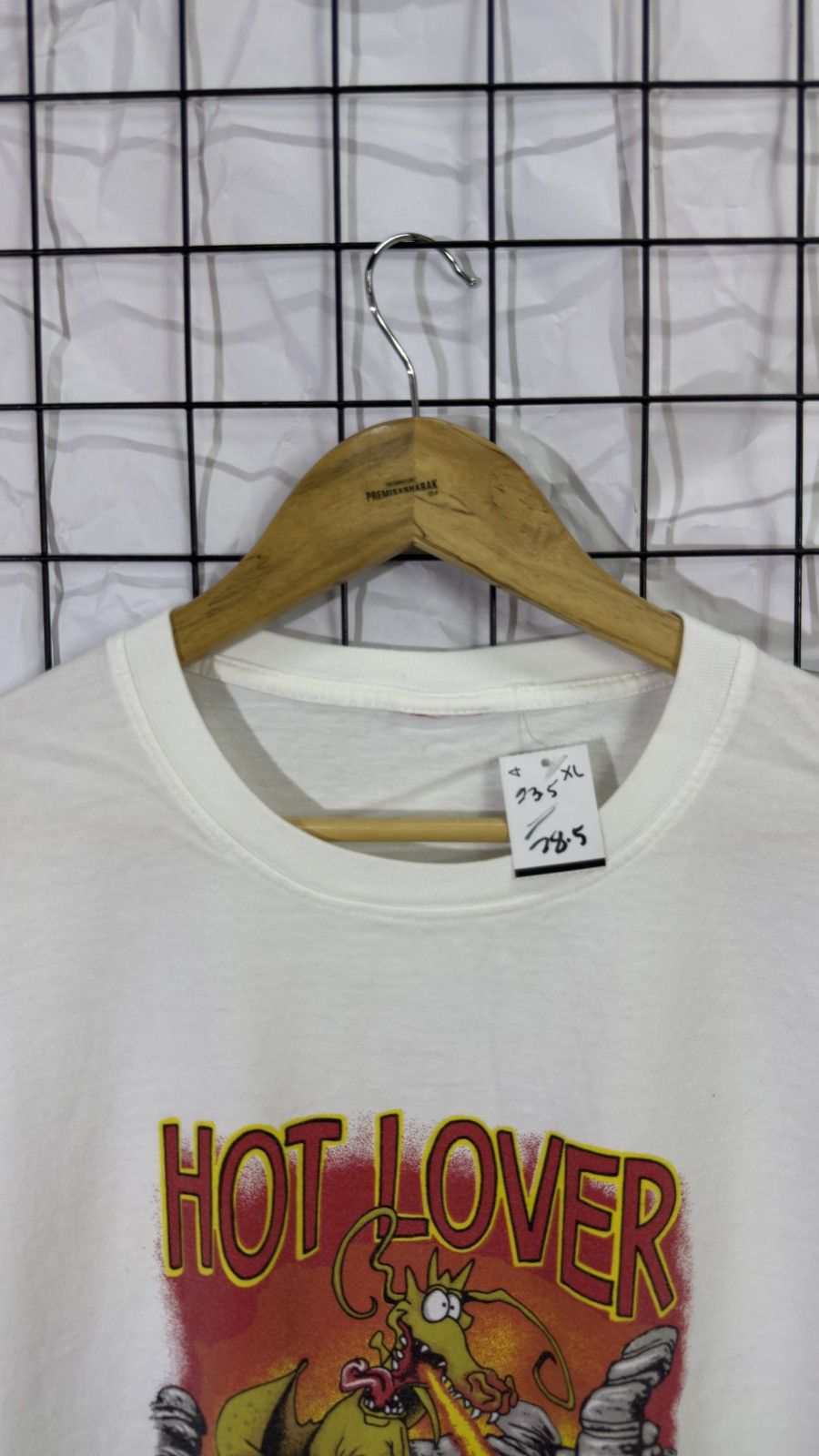 Vintage Vintage 90's hot lover sex humor graphic tee shirt Size US XL / EU 56 / 4 - 5 Thumbnail