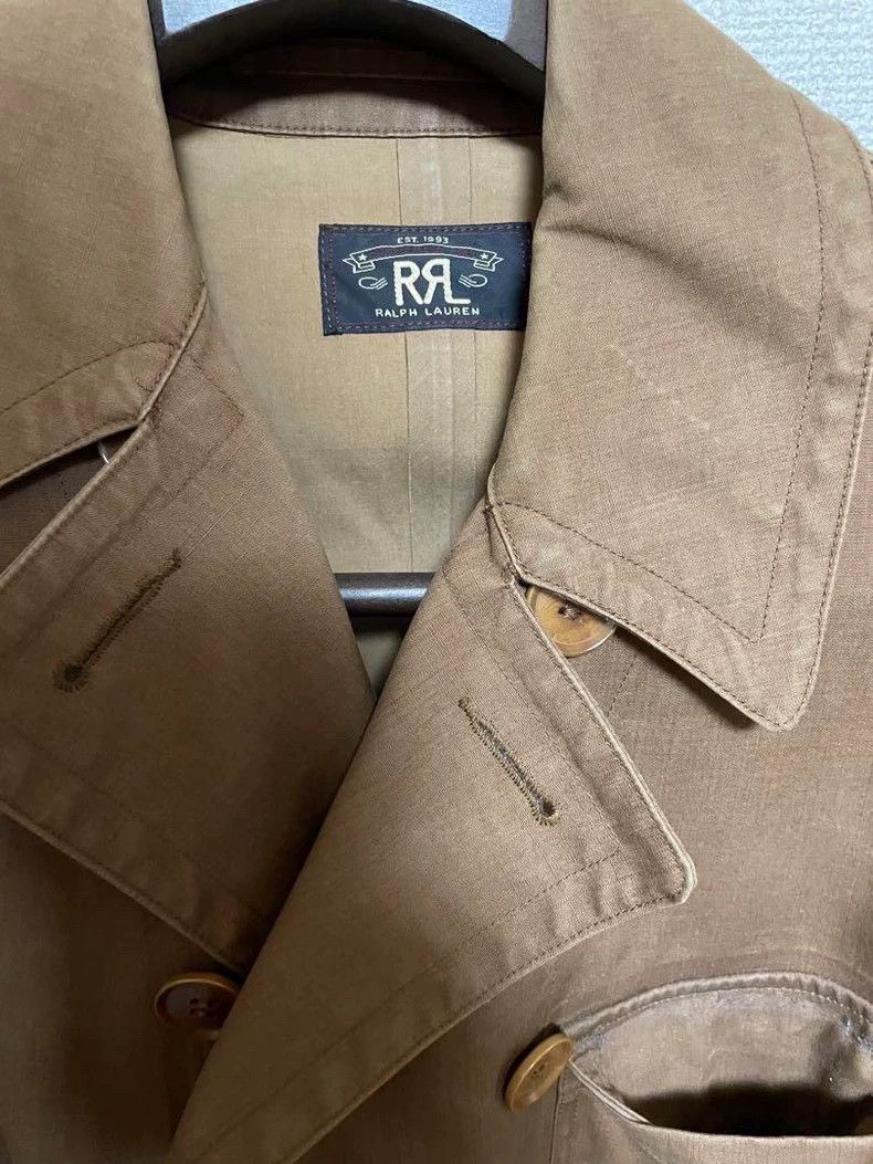 RRL Ralph Lauren RRL Ralph Lauren Old brown double breasted windbreaker jac Size US M / EU 48-50 / 2 - 8 Thumbnail
