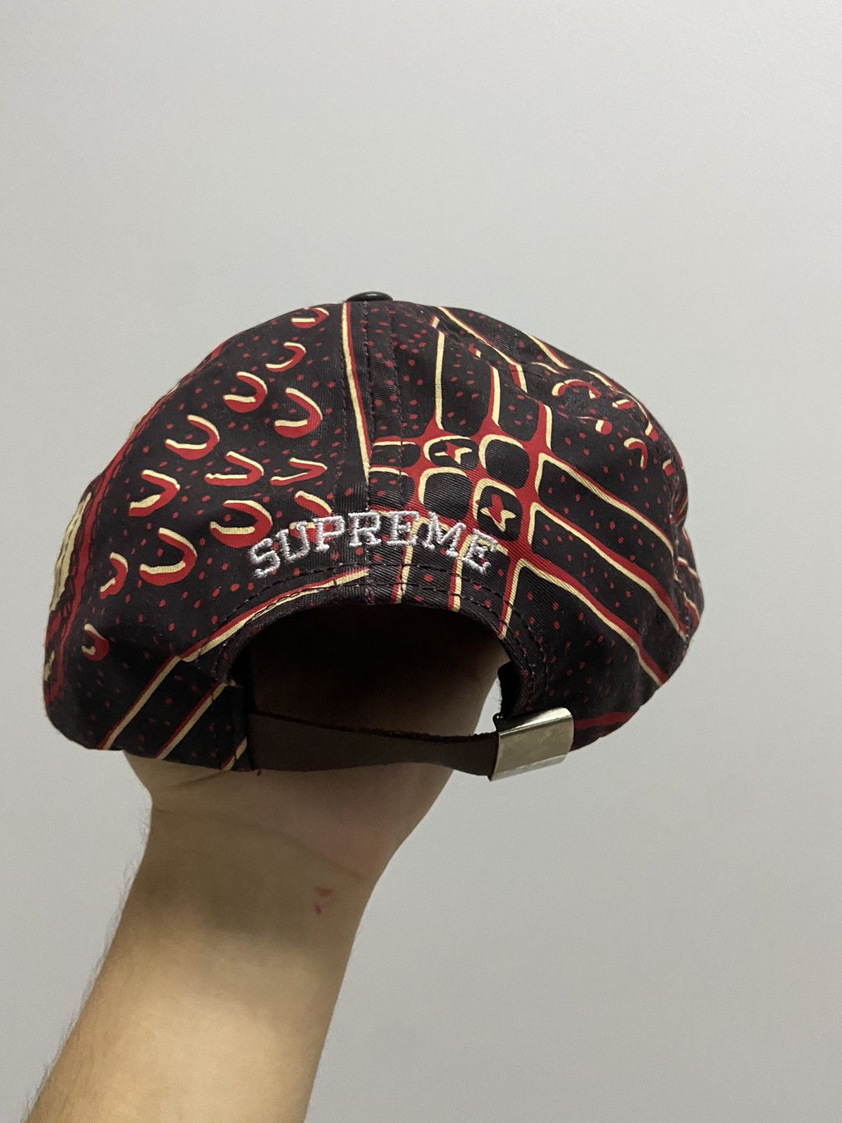 Supreme × Vintage Supreme Cairo SnapBack USA 5 panel cap Vintage Small Logo Size ONE SIZE - 6 Thumbnail