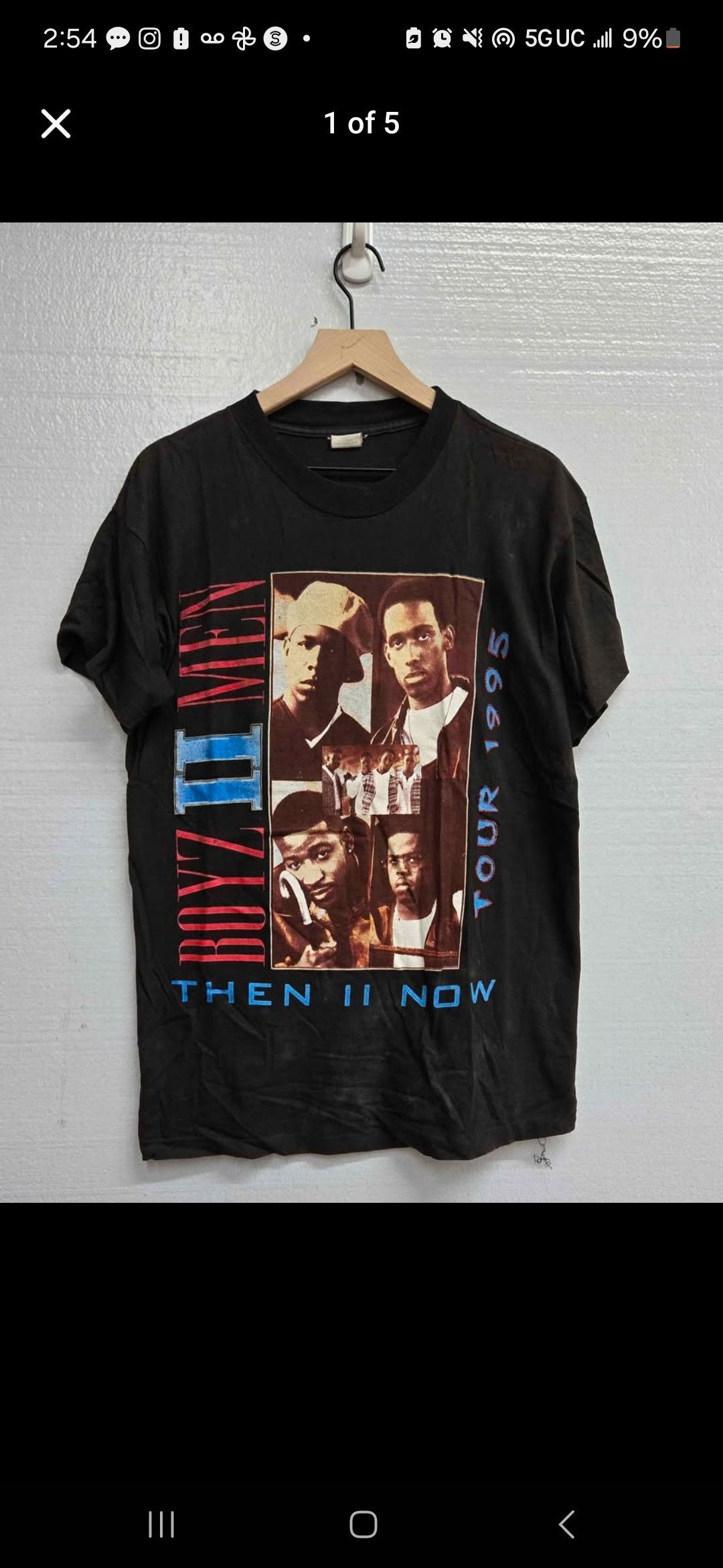 Vintage 1995 Boyz II Men x Brandy tour | Grailed