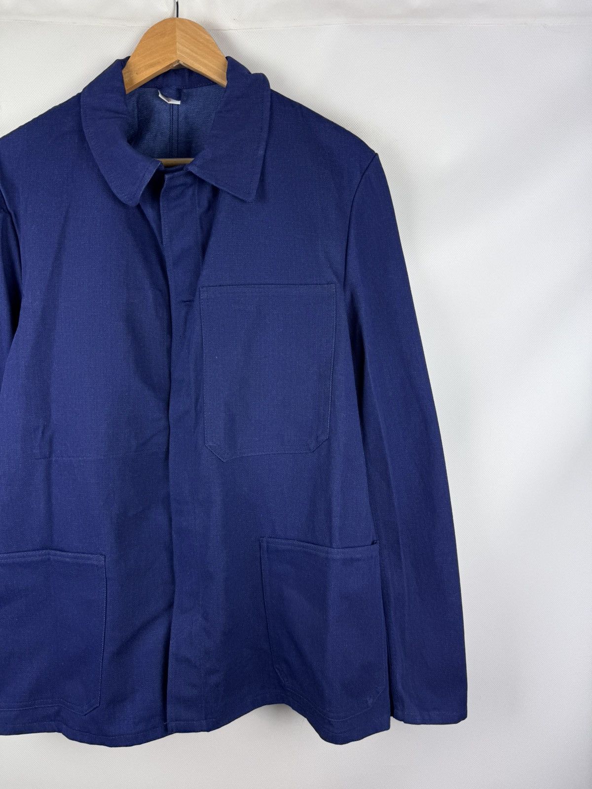 Le Laboureur Vintage French / German Sanforize Work Jacket Chore Coat Size US M / EU 48-50 / 2 - 3 Thumbnail