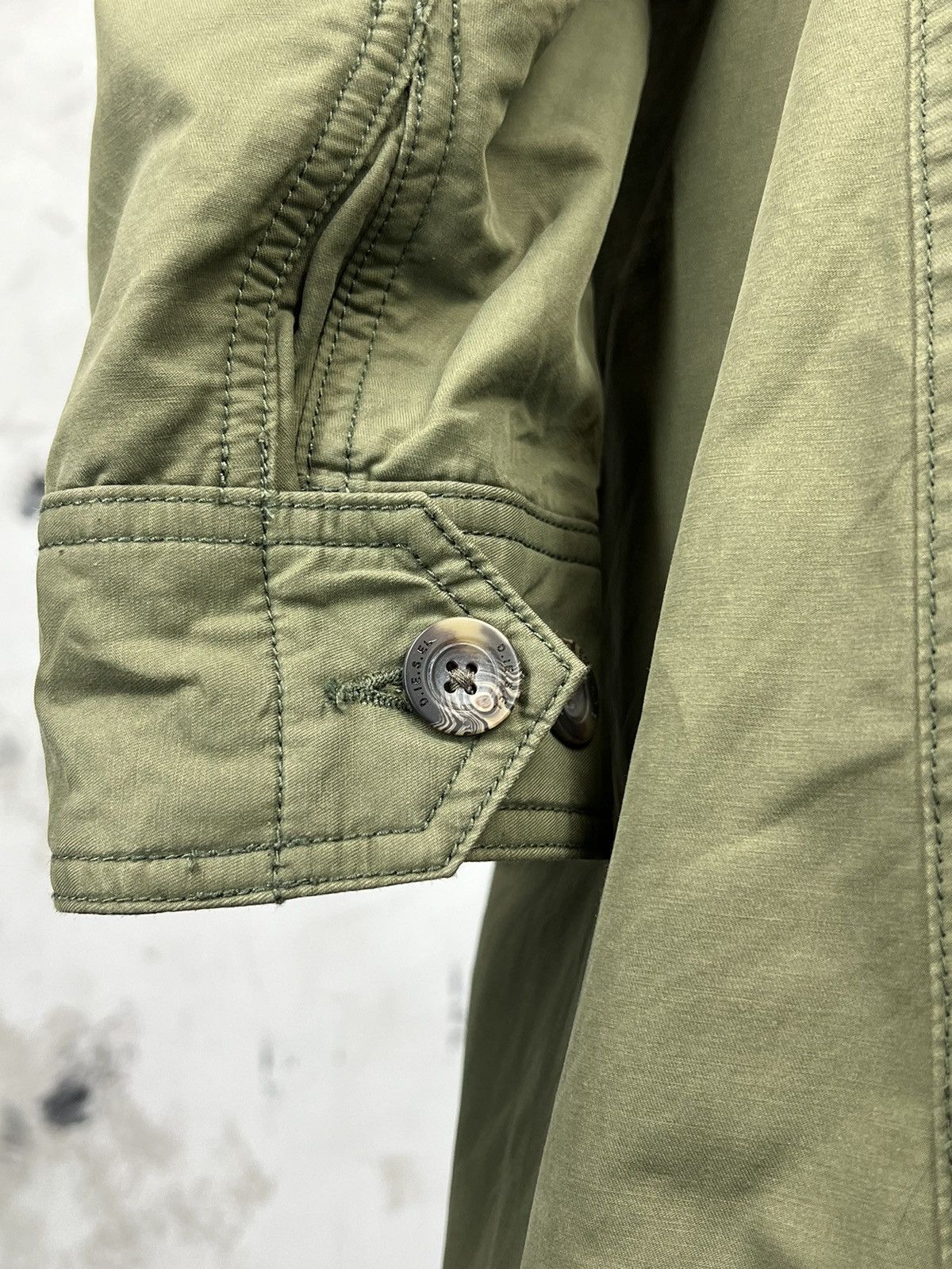 Diesel Vintage Diesel Hooded Parka Jacket Size M - L Size L / US 10 / IT 46 - 9 Thumbnail
