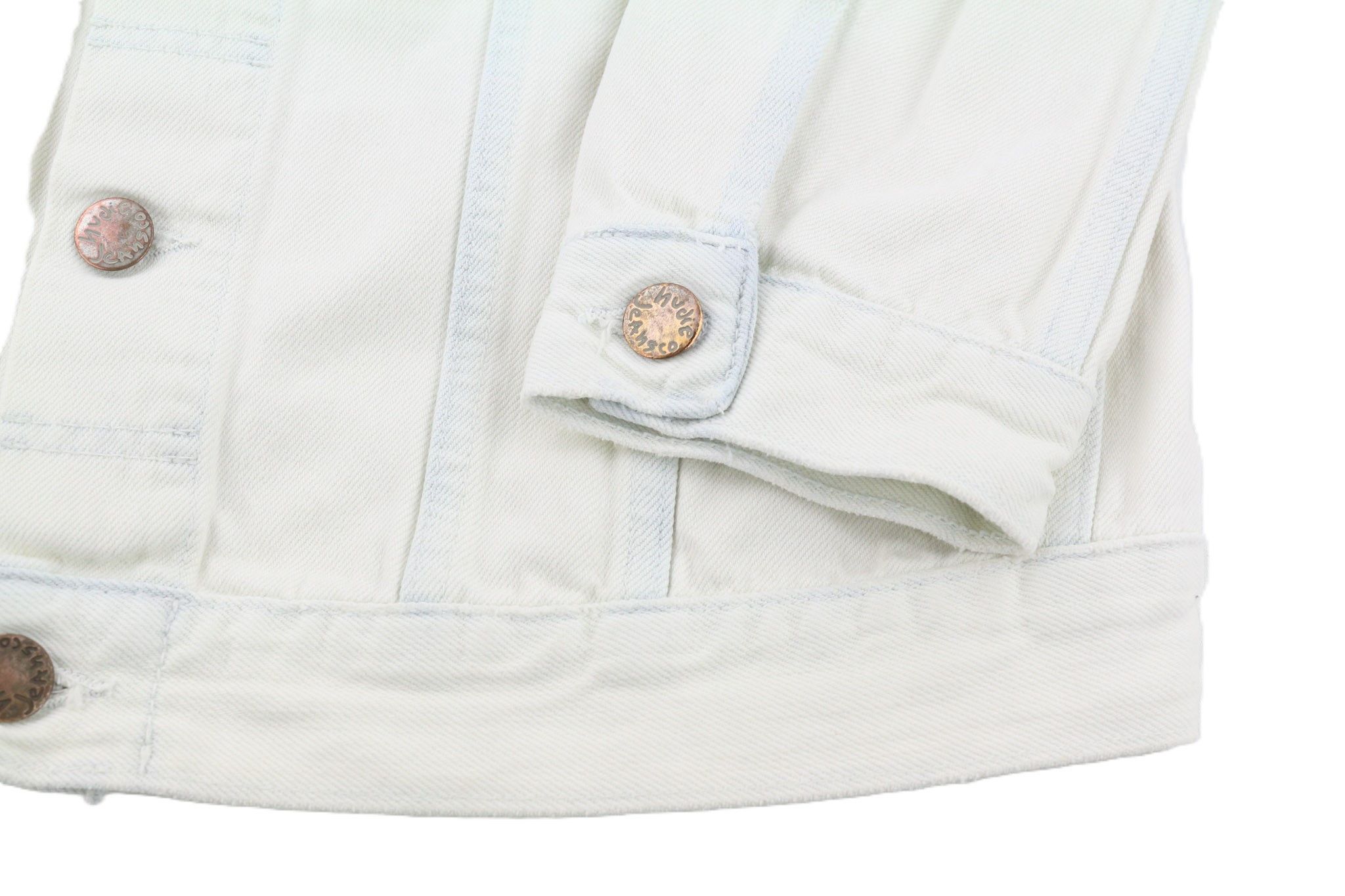 Nudie Jeans TERRY M Extreme Bleach Light Spread Pockets Jacket 81030 Size US M / EU 48-50 / 2 - 5 Thumbnail