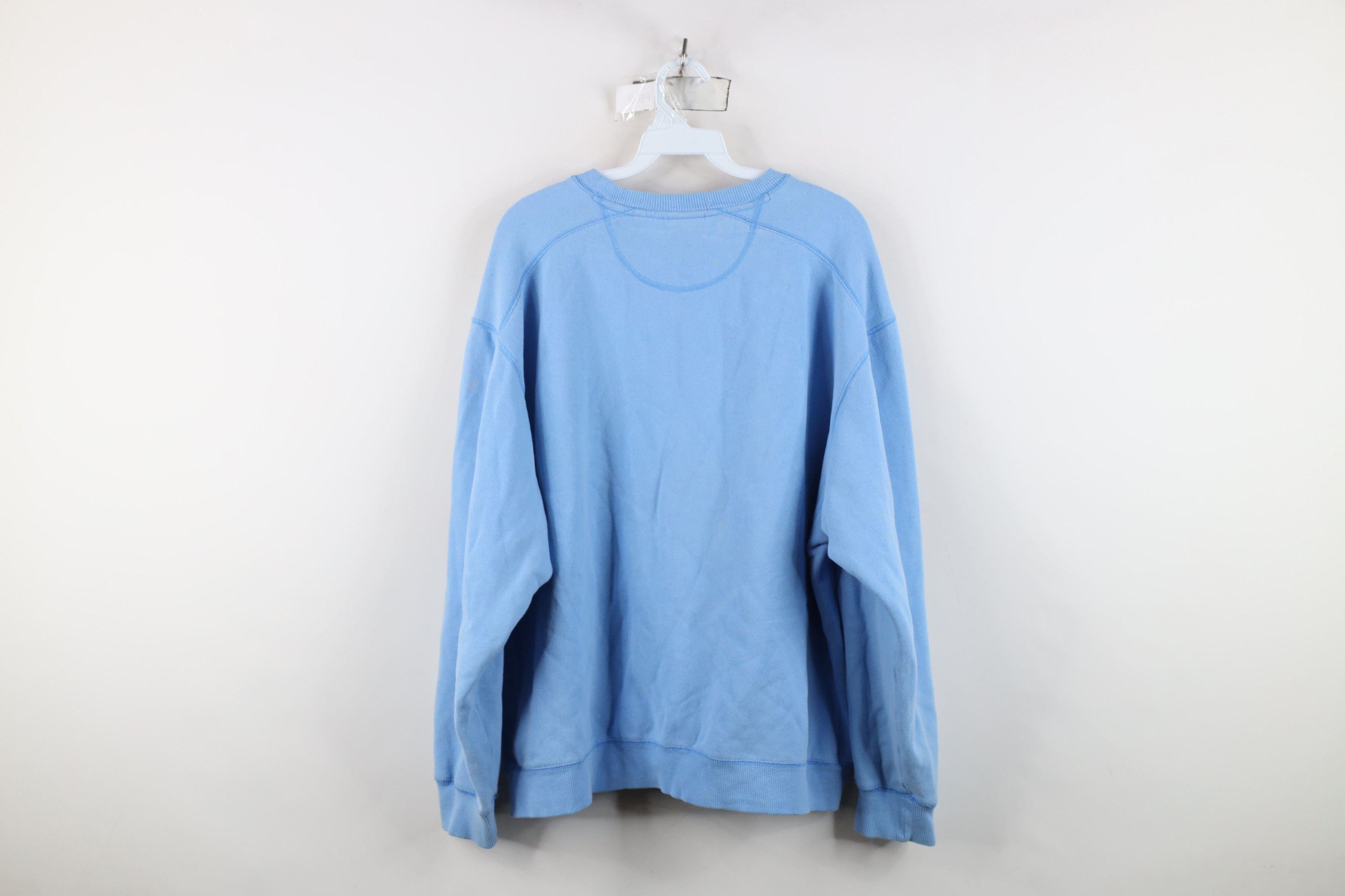 Starter Vintage 90s Starter Monochrome Sweatshirt Carolina Blue Size US XL / EU 56 / 4 - 12 Thumbnail