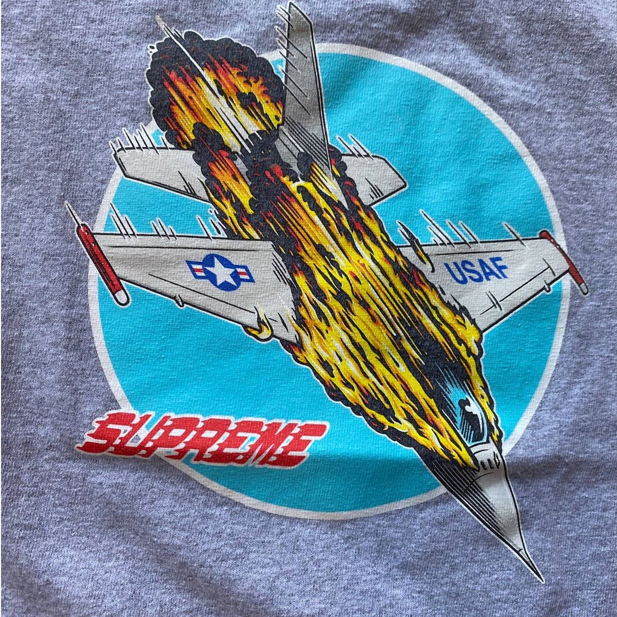 Supreme Supreme Burning Jet Tee - M Size US M / EU 48-50 / 2 - 4 Thumbnail