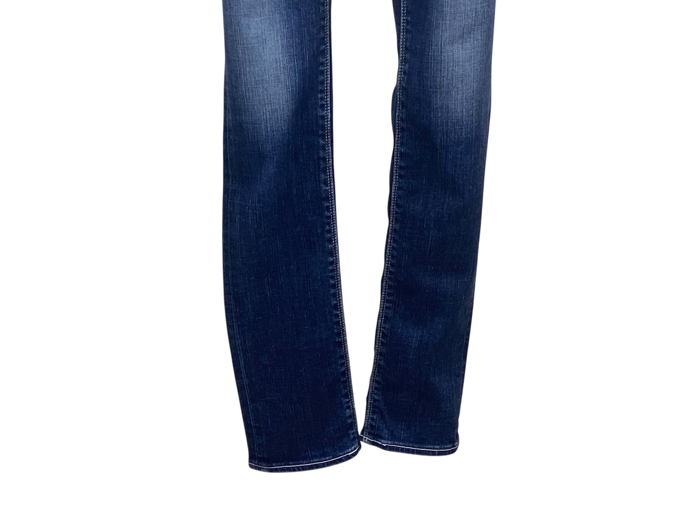 Japanese Brand Y2K Skinny Jeans Low Rise Jeans Size 23" - 4 Thumbnail
