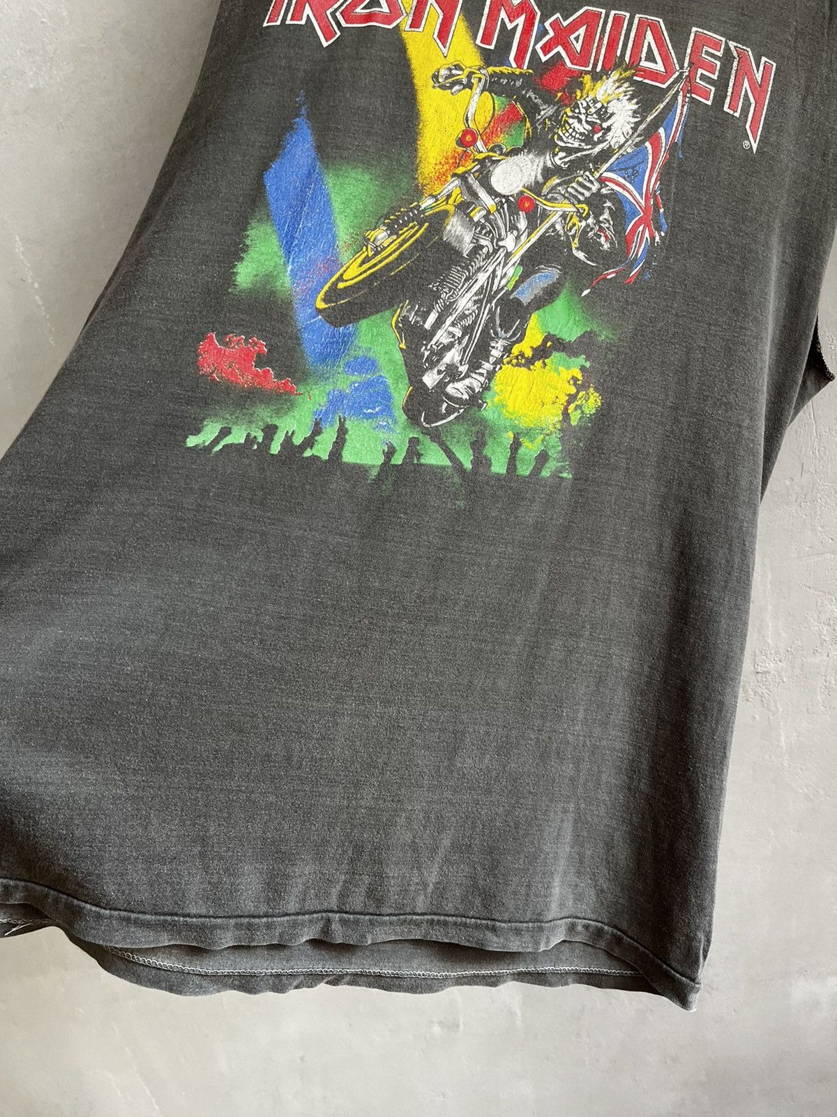 Band Tees × Iron Maiden Vintage 1989 Iron Maiden Maiden England vintage Size US L / EU 52-54 / 3 - 7 Thumbnail