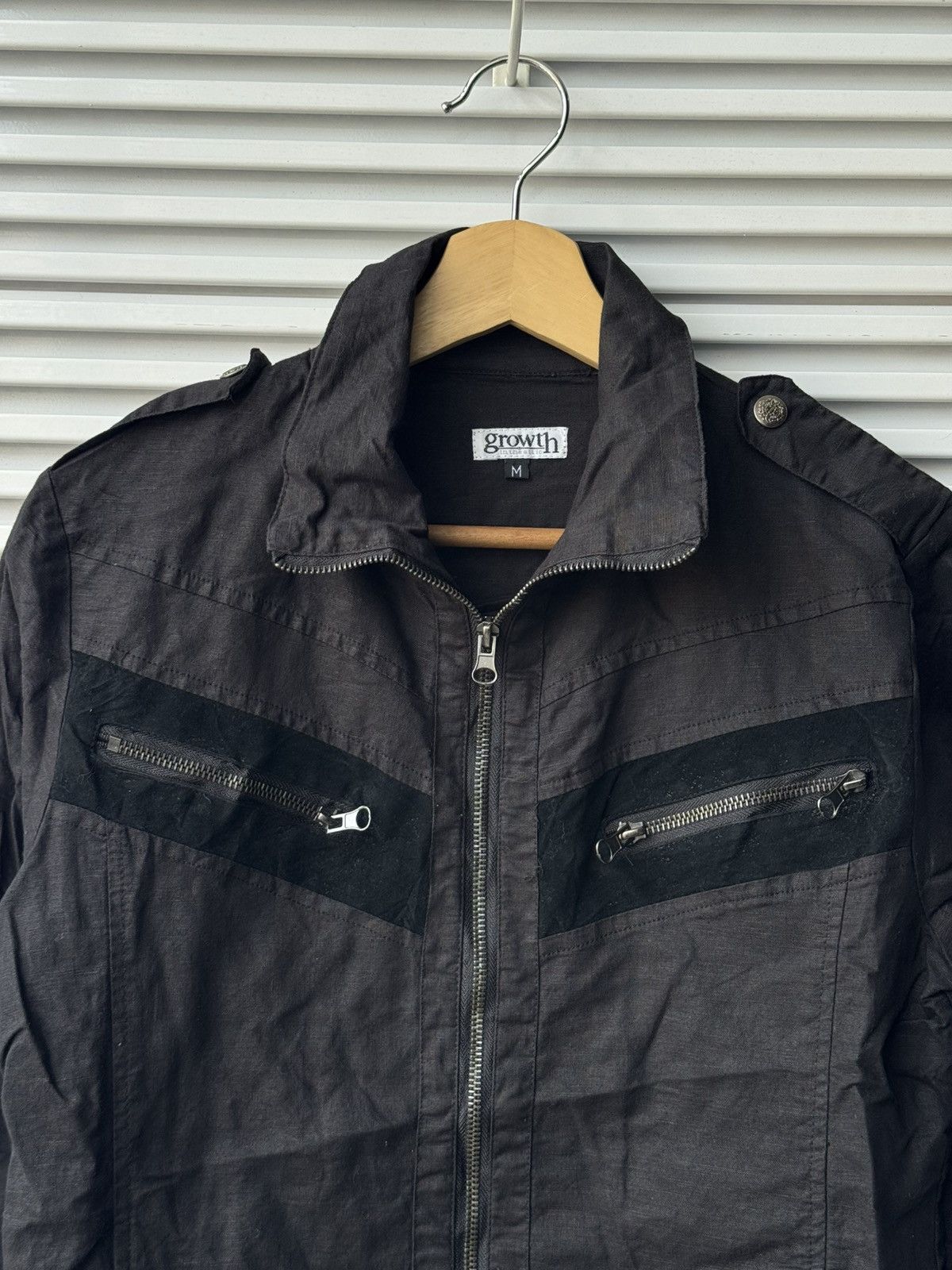 In The Attic Punk! In The Attic Button Up Poem Riot Jacket Size US M / EU 48-50 / 2 - 2 Thumbnail