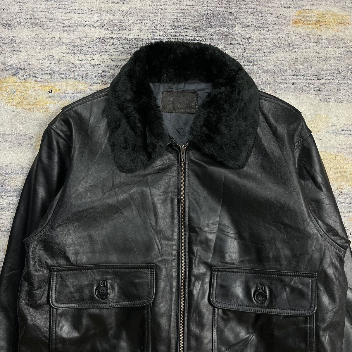 Other Liugoo leather horsehide G-1 flight jacket Size US L / EU 52-54 / 3 - 2 Thumbnail